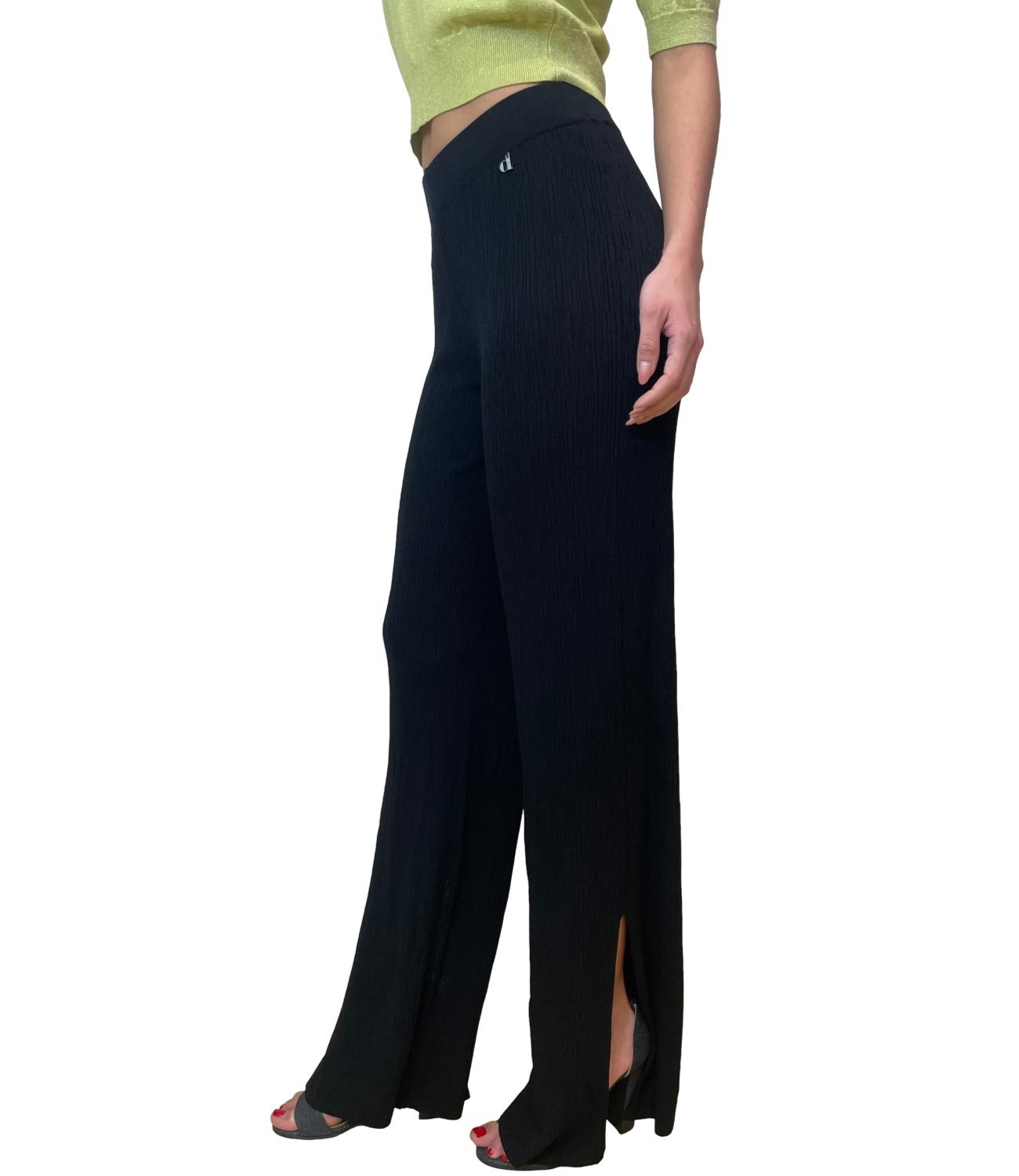 Dixie Pantalone Nero Donna