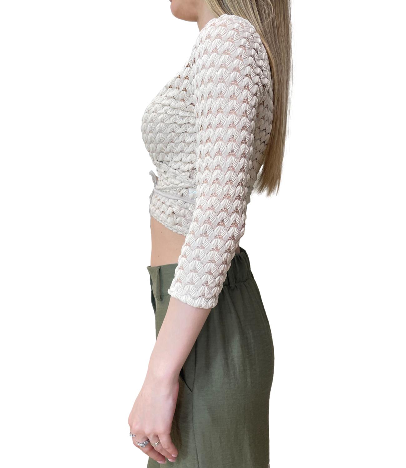 Dixie T-shirt Crema Donna