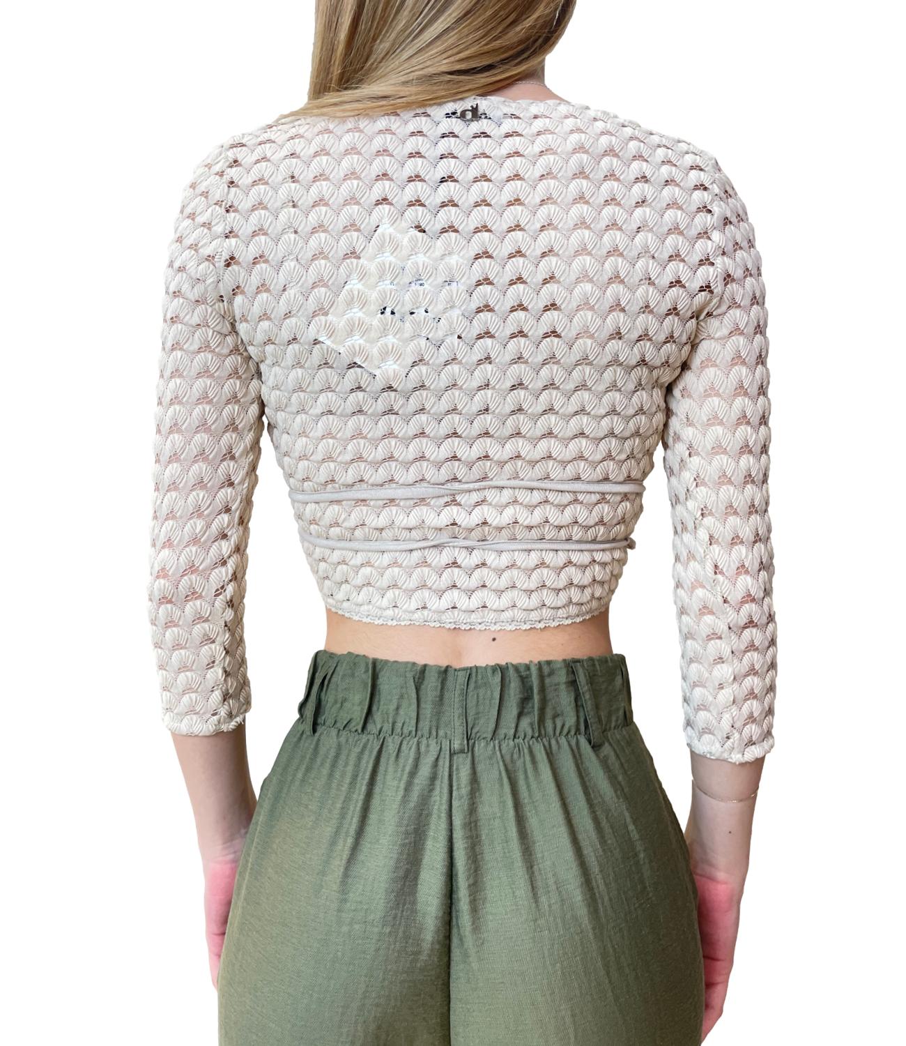 Dixie T-shirt Crema Donna