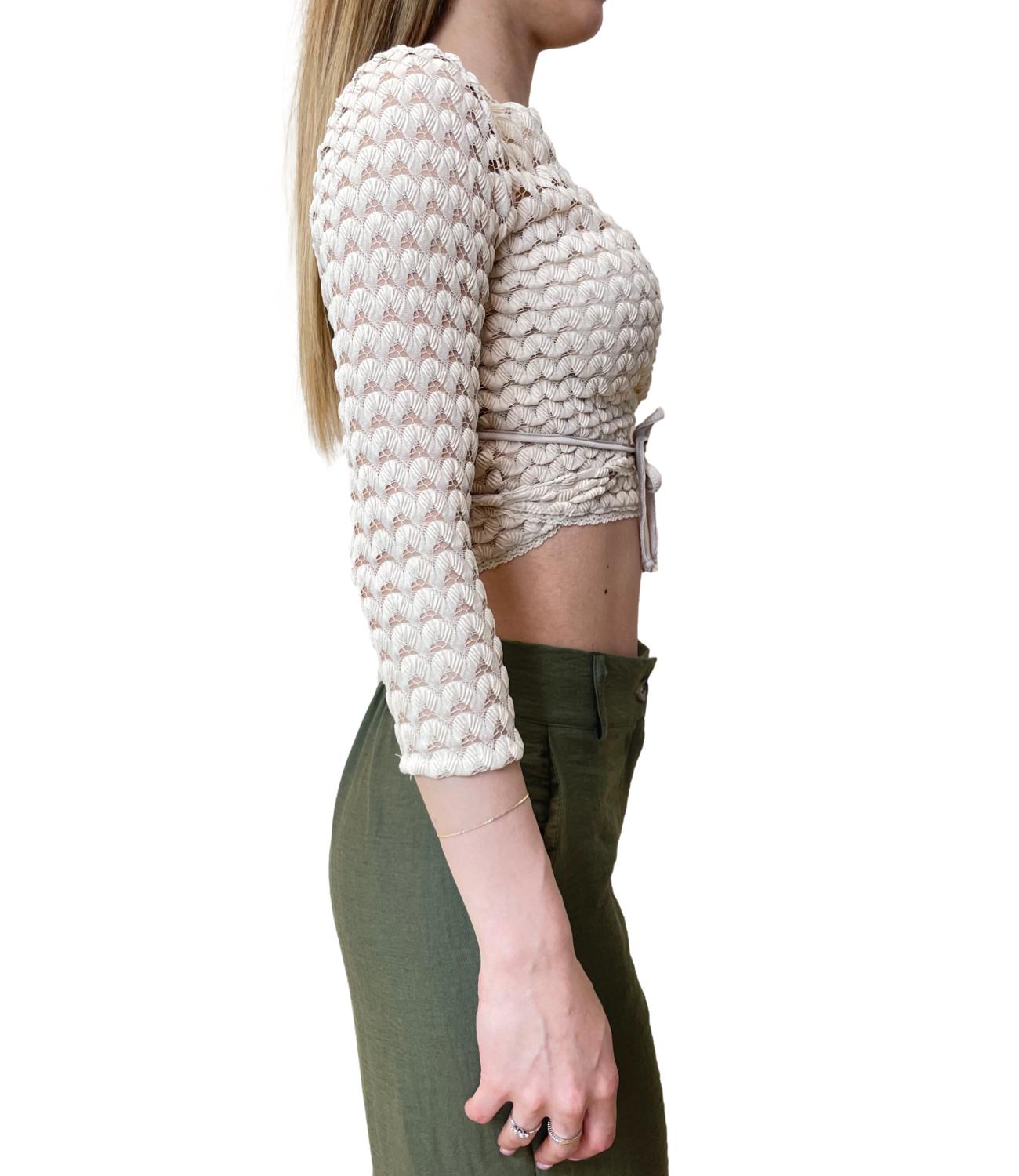 Dixie T-shirt Crema Donna