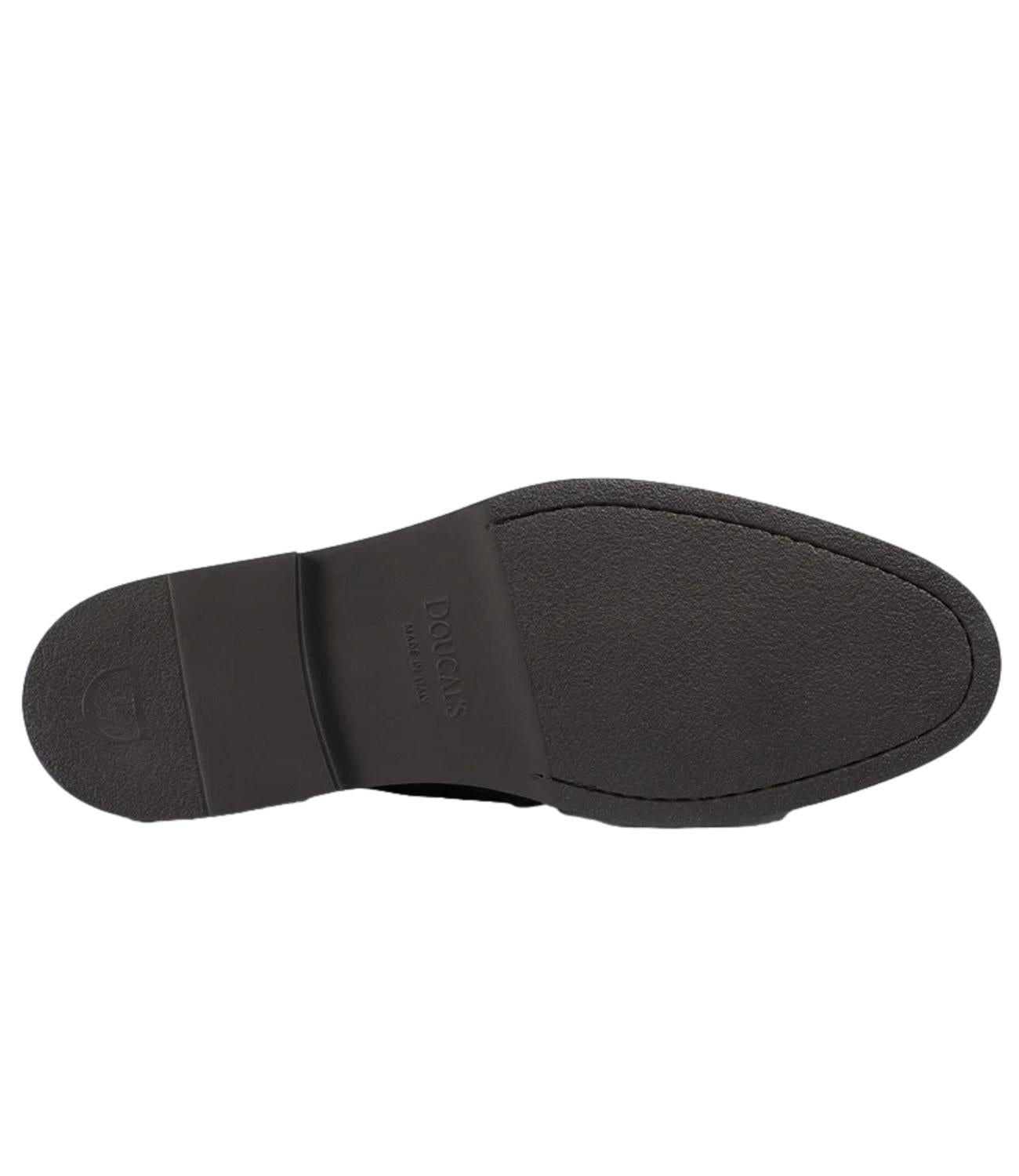 Mocassino Penny Adler in suede marrone