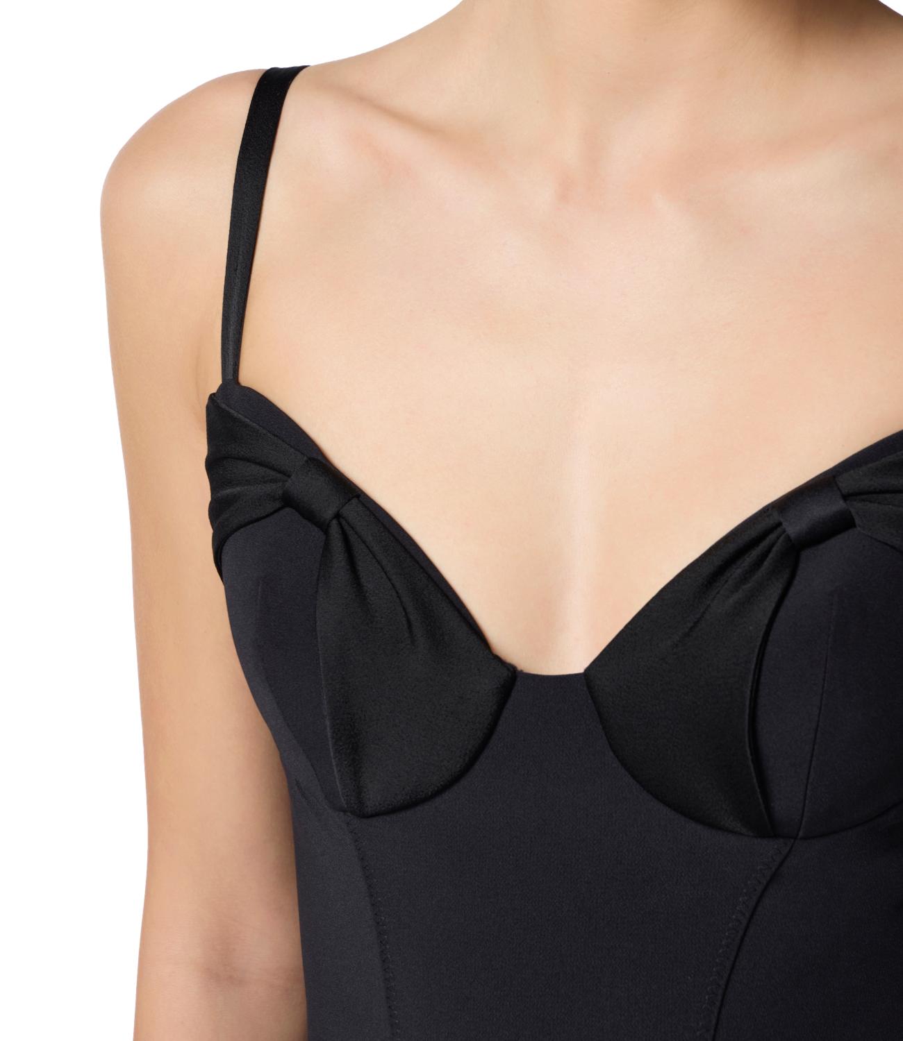Elisabetta Franchi abito nero donna