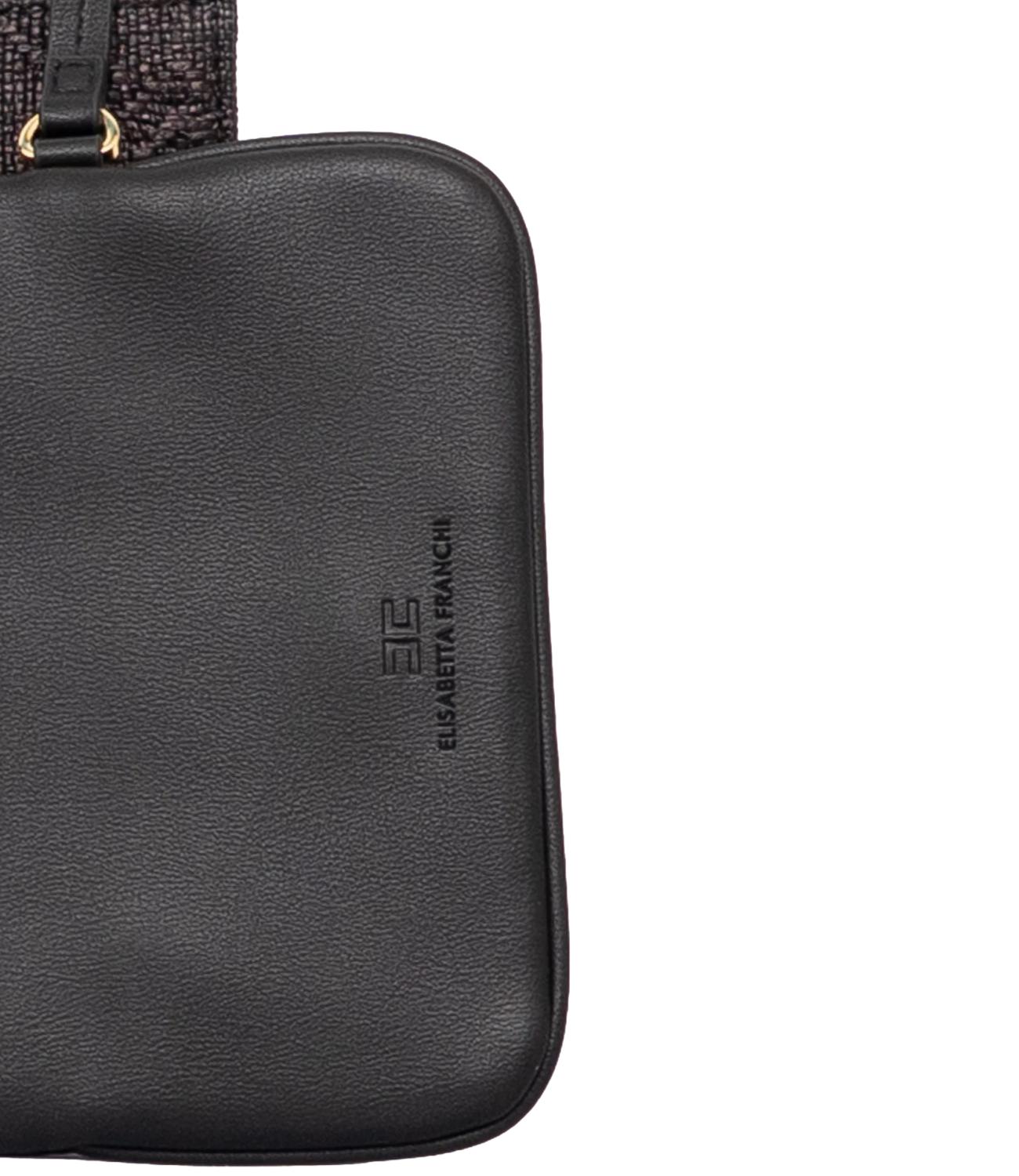 Elisabetta Franchi borsa Tote piccola nera donna