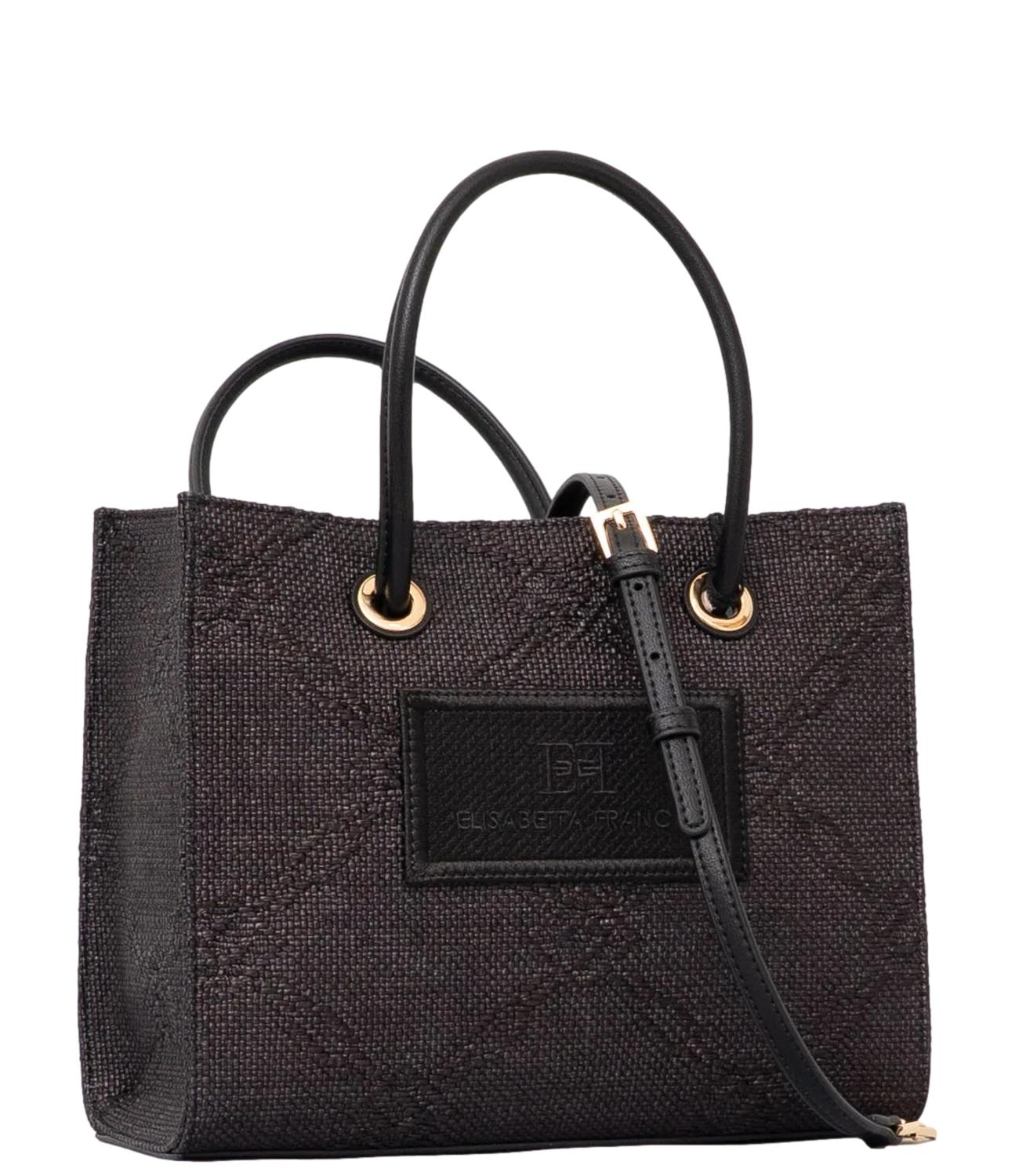 Elisabetta Franchi borsa Tote piccola nera donna