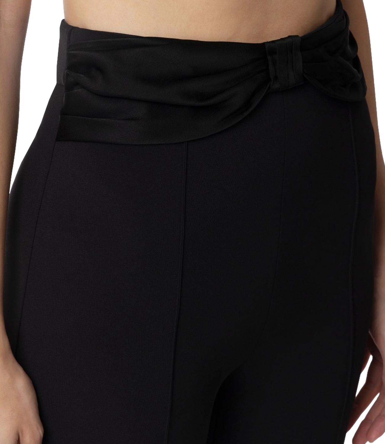 Elisabetta Franchi Pantalone Nero Donna