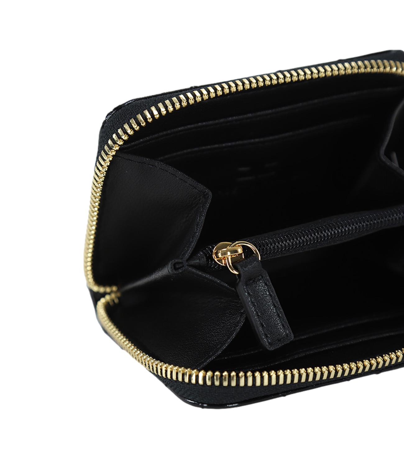 Elisabetta Franchi portafoglio nero donna