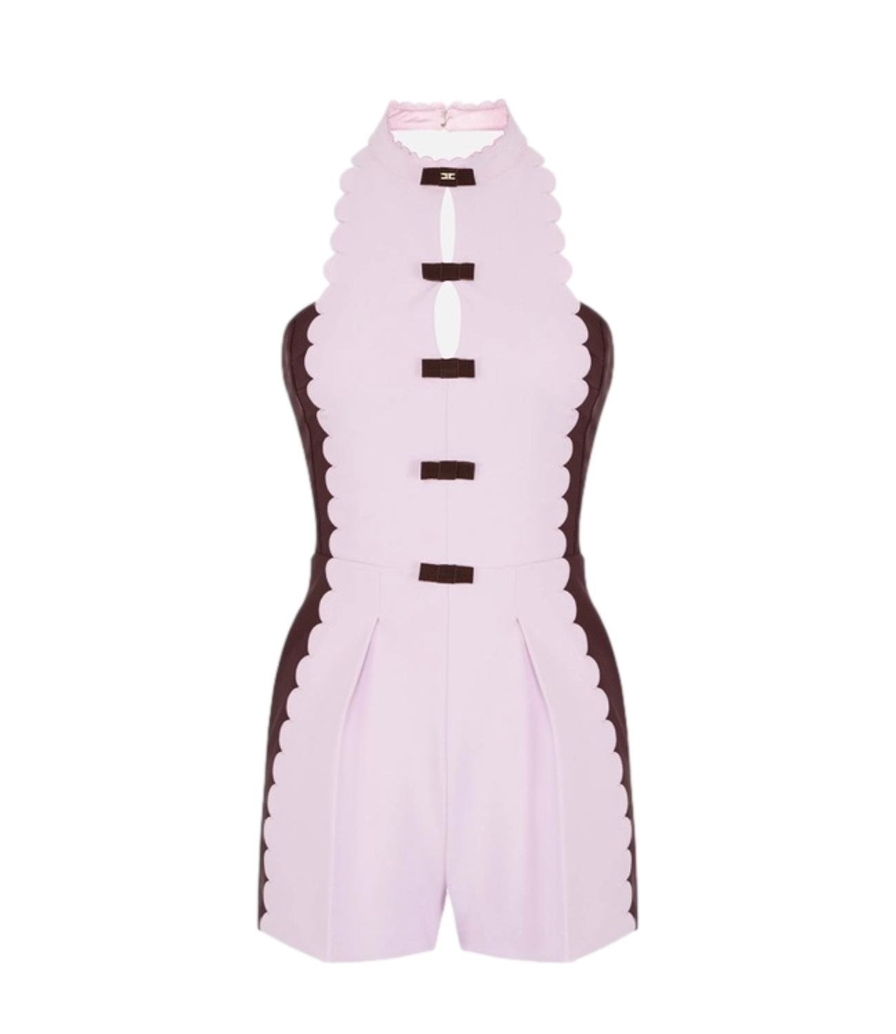 Elisabetta Franchi Tuta Rosa/cioccolato Donna