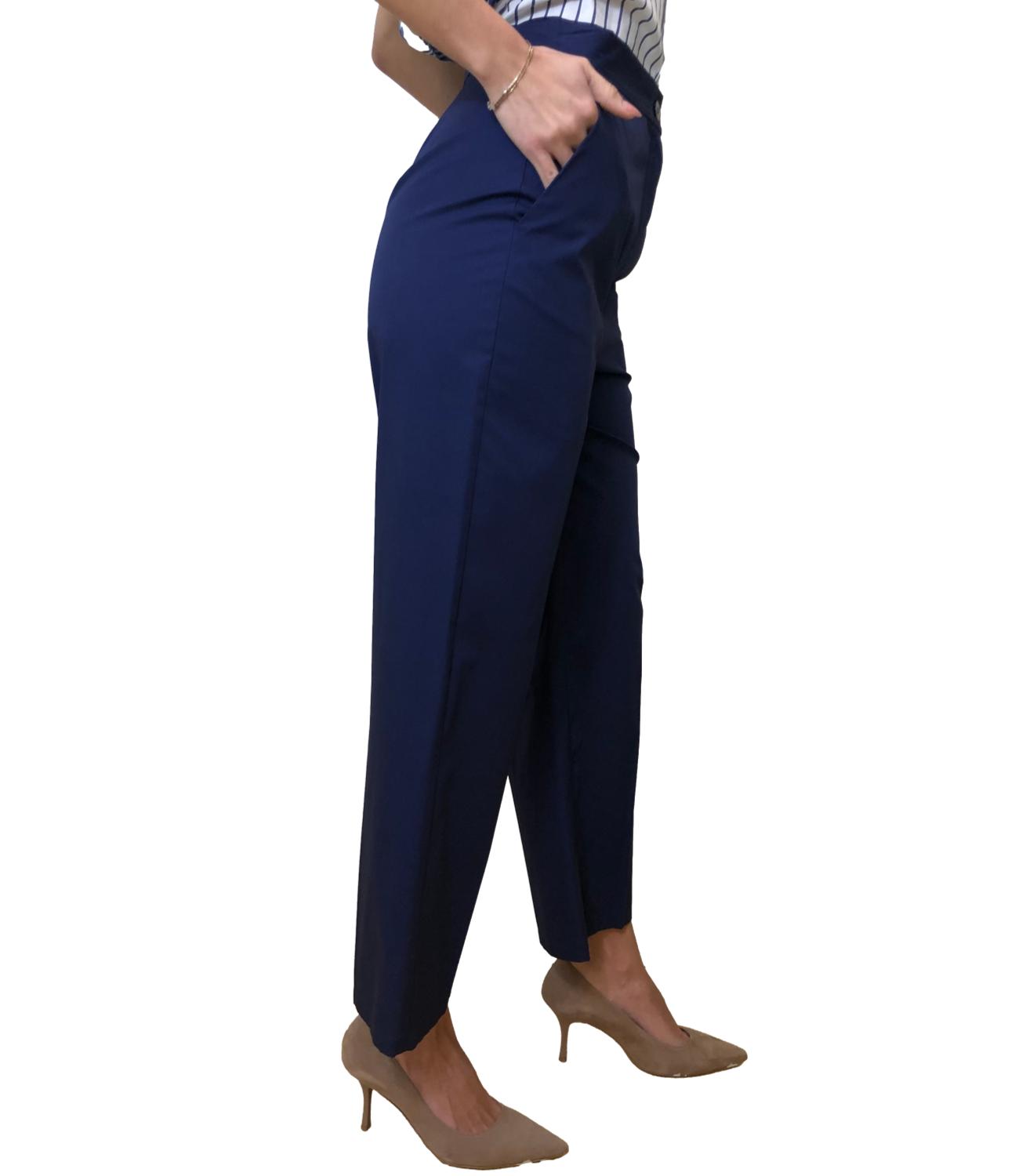 Emme Marella Pantalone Trina Blu Donna