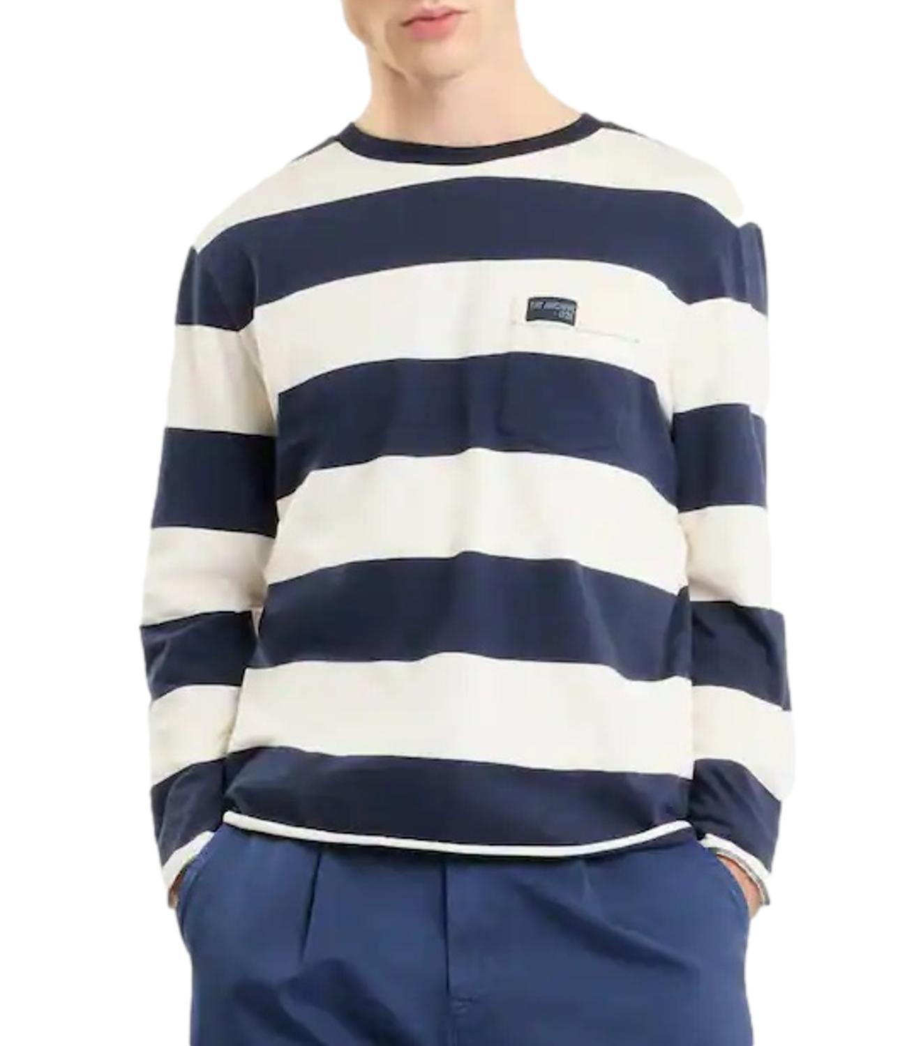 T-Shirt Bianco blu