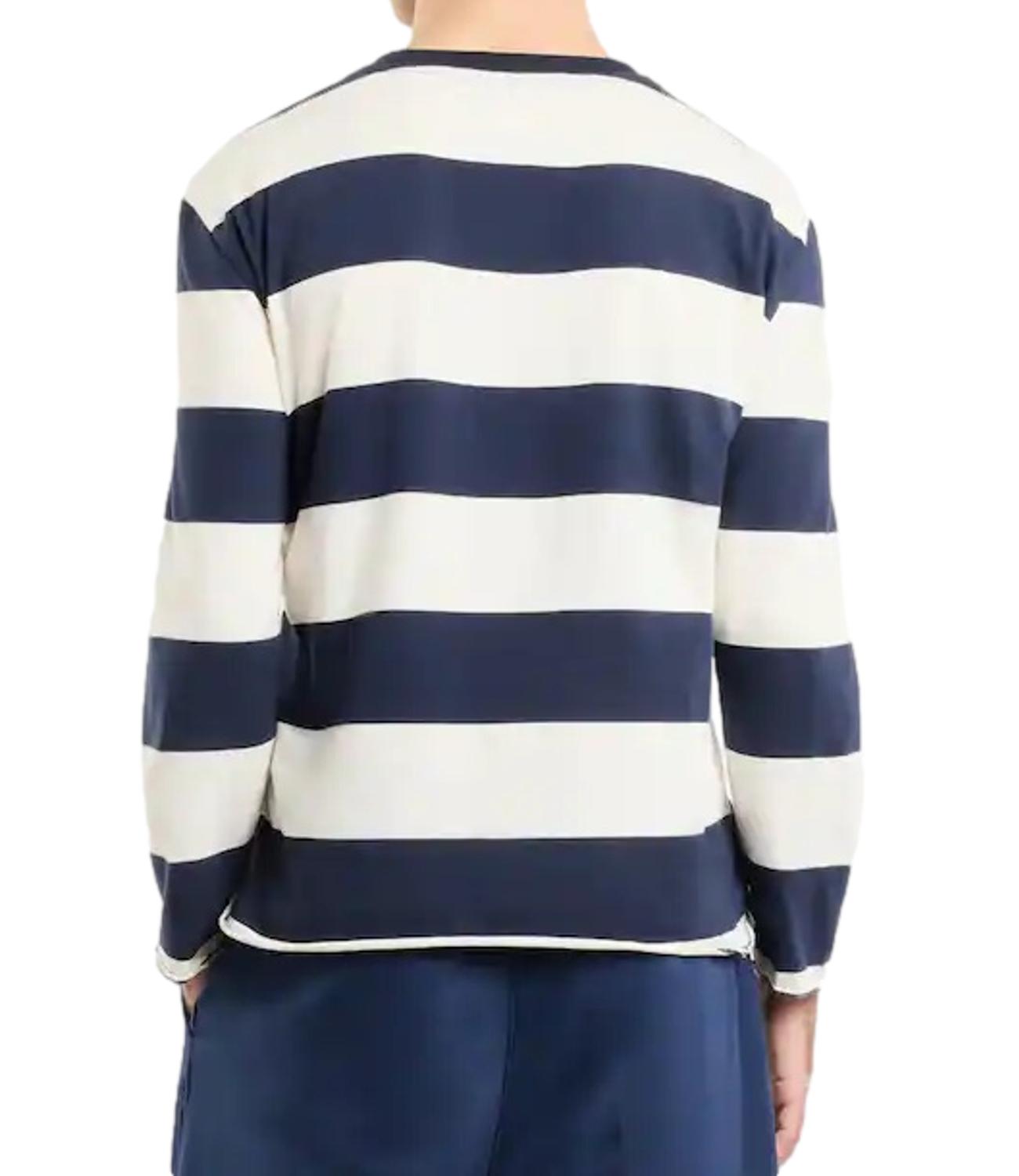 T-Shirt Bianco blu