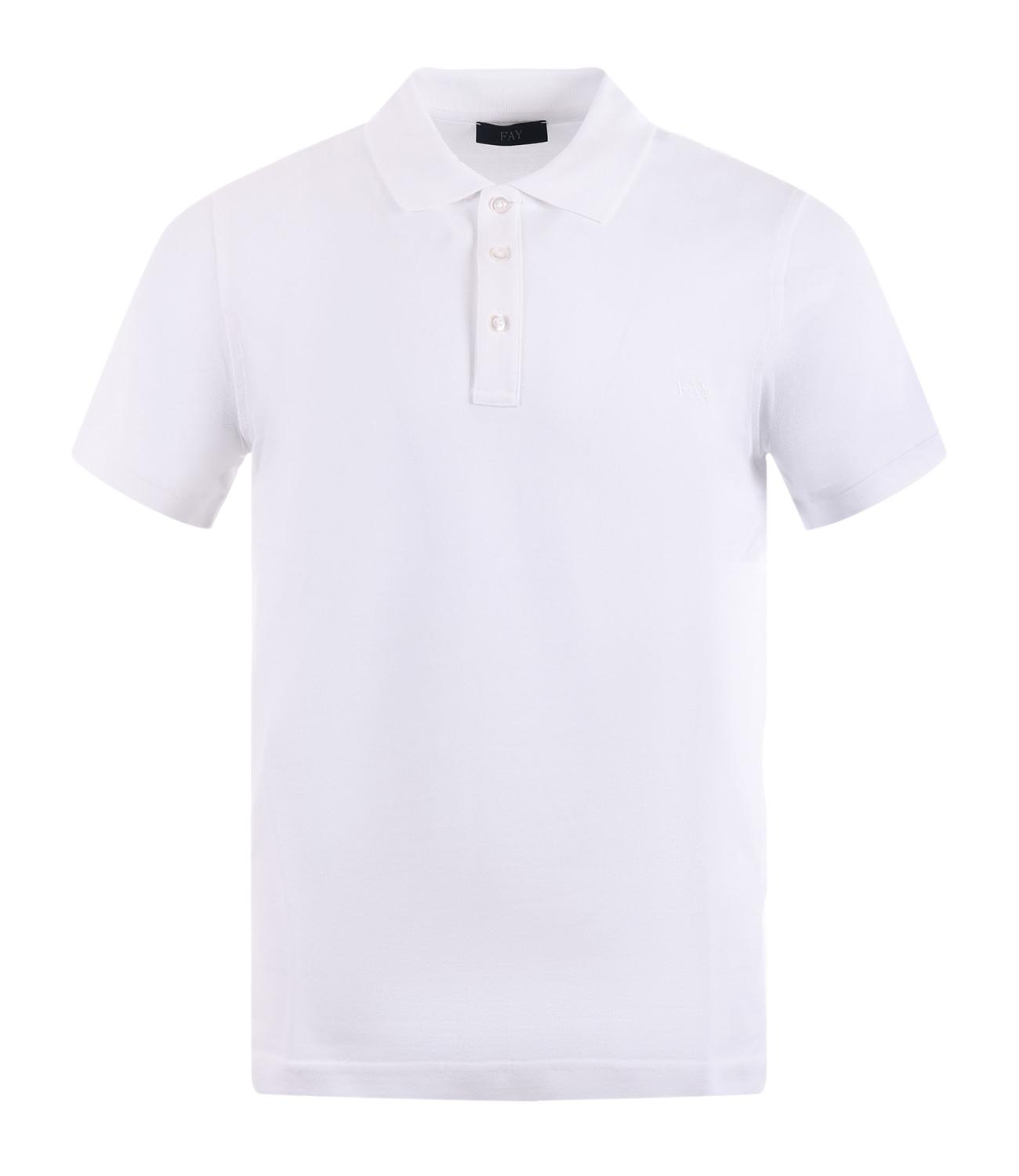 Polo Fay uomo bianco