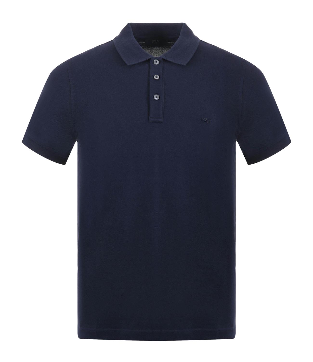 Polo Fay uomo blu navy
