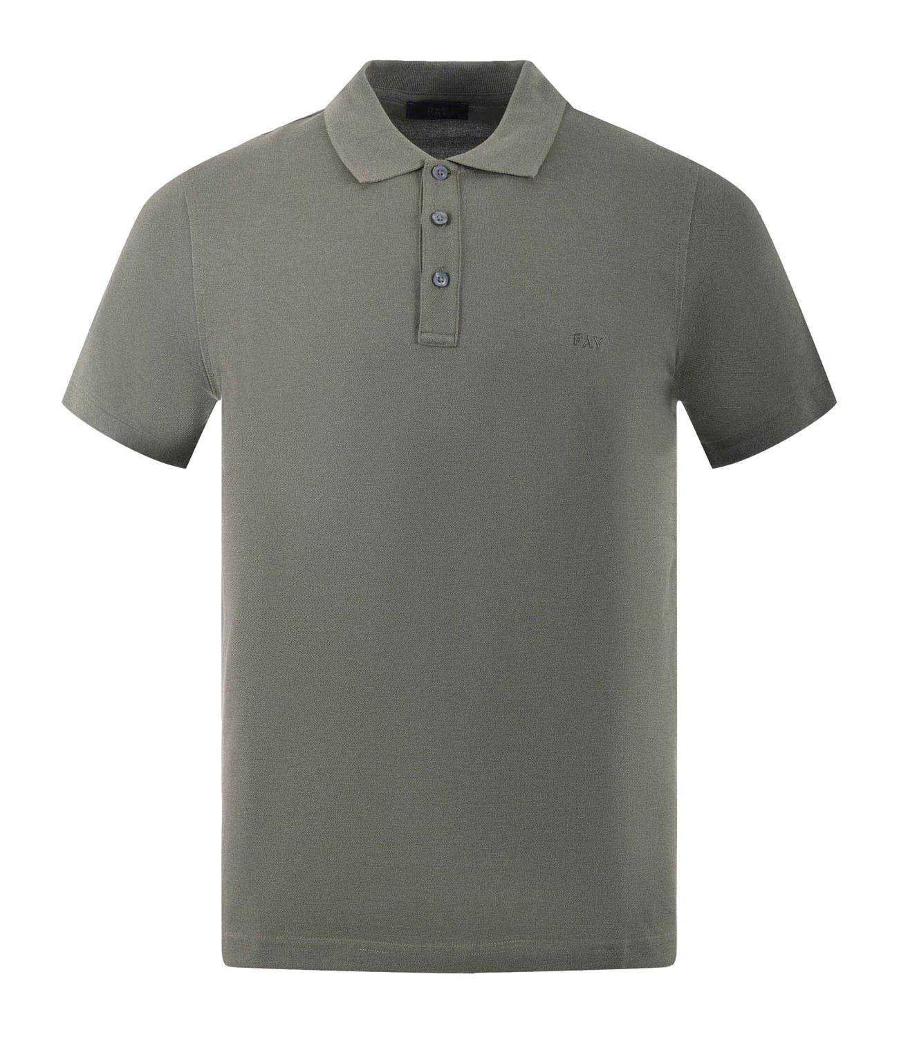 Polo Fay uomo verde oliva