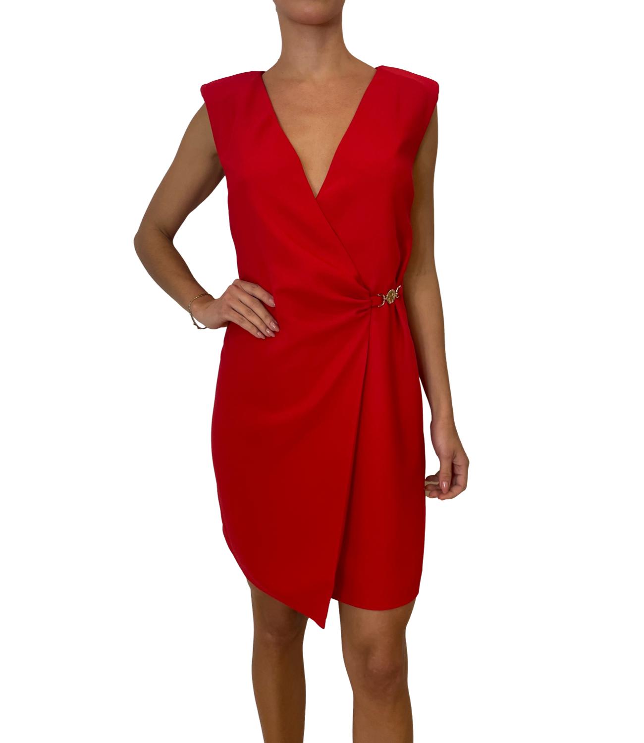 Fracomina Abito Rosso Donna
