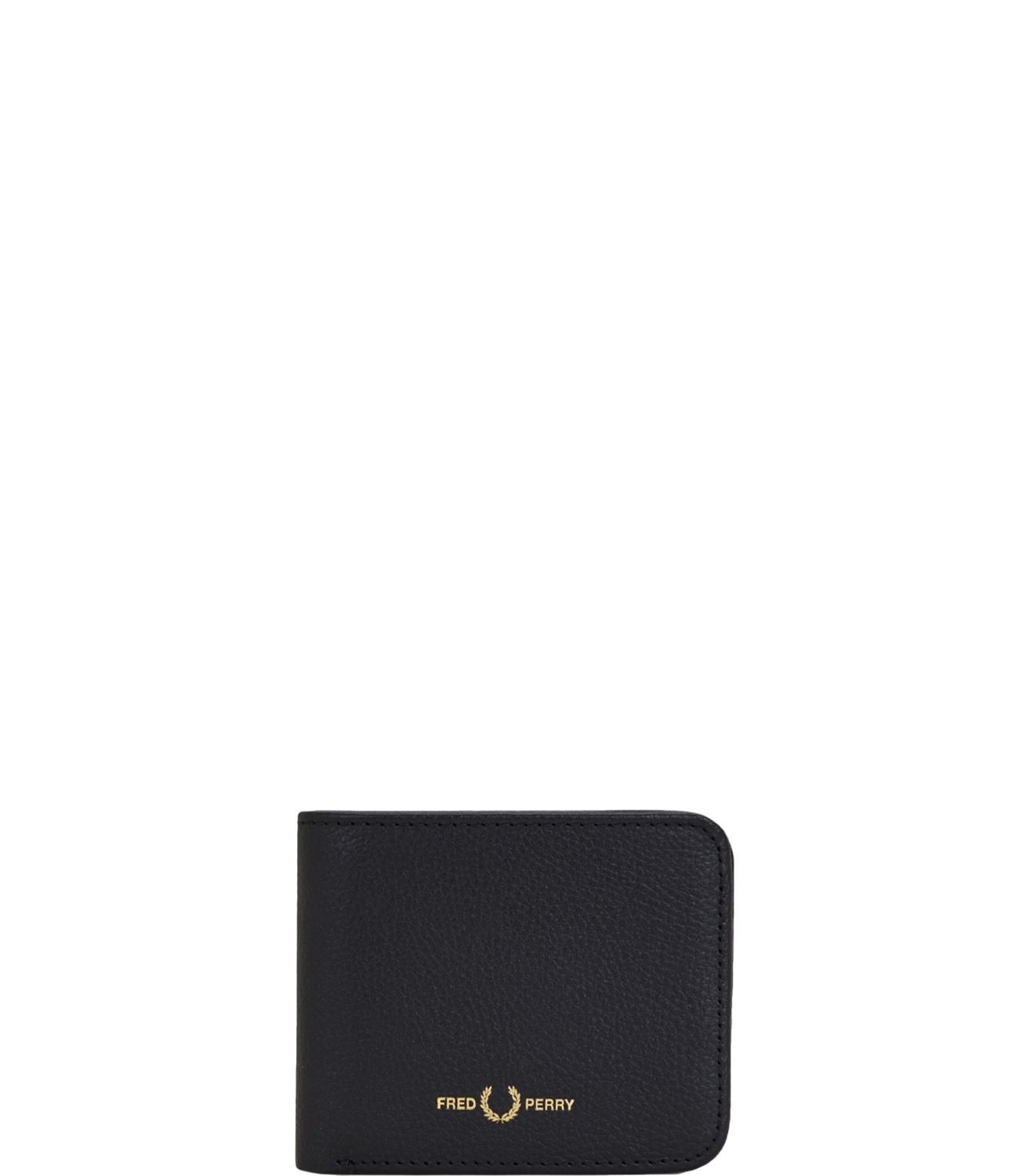 TUMBLED LEATHER WALLET Black