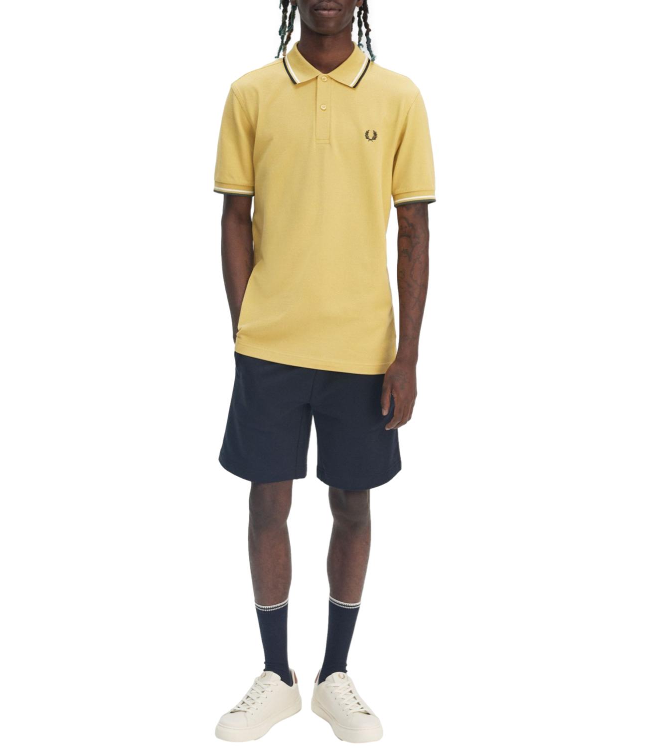 Polo uomo gialla pastello