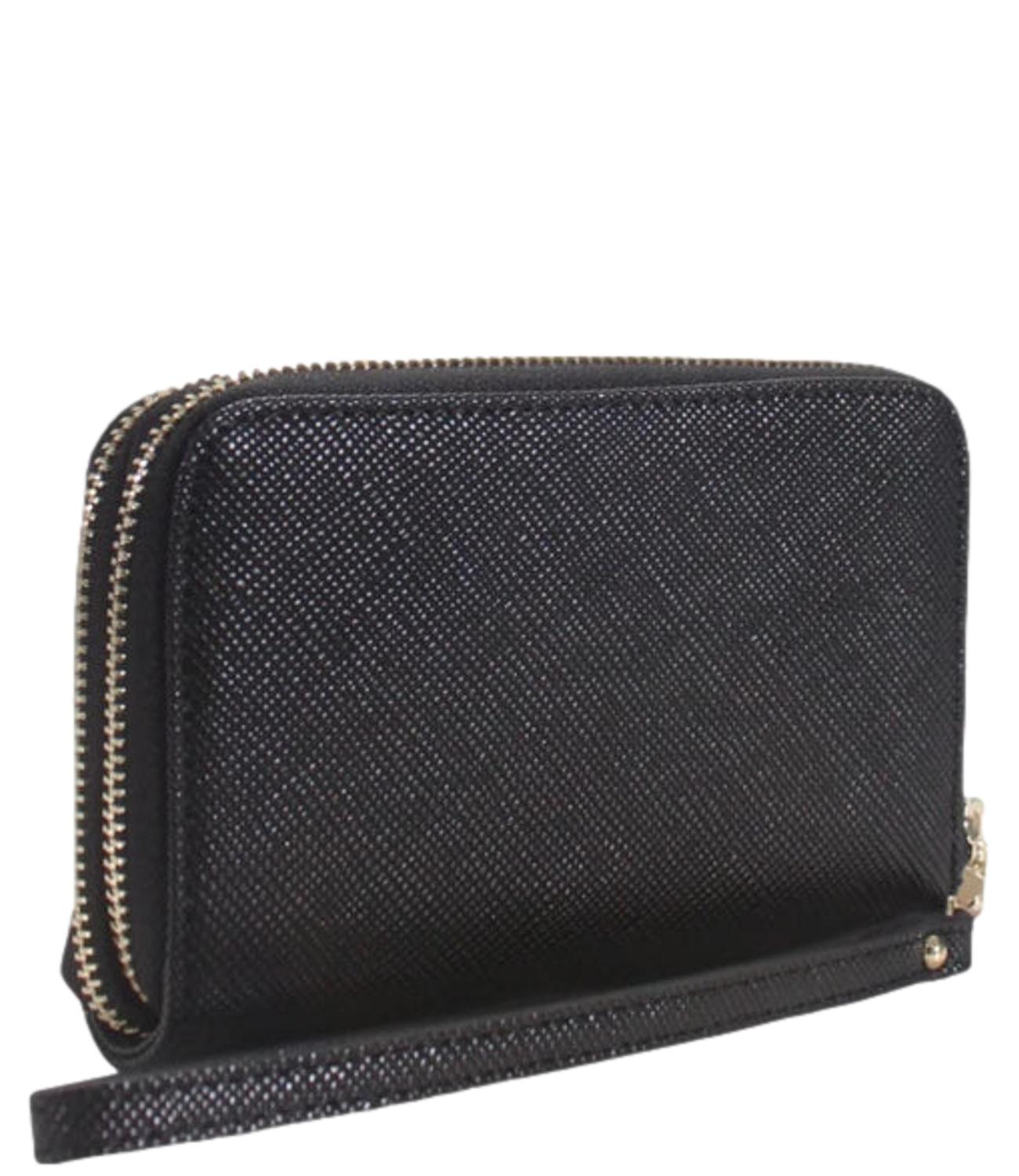 Guess portafoglio nero donna Laurel medio