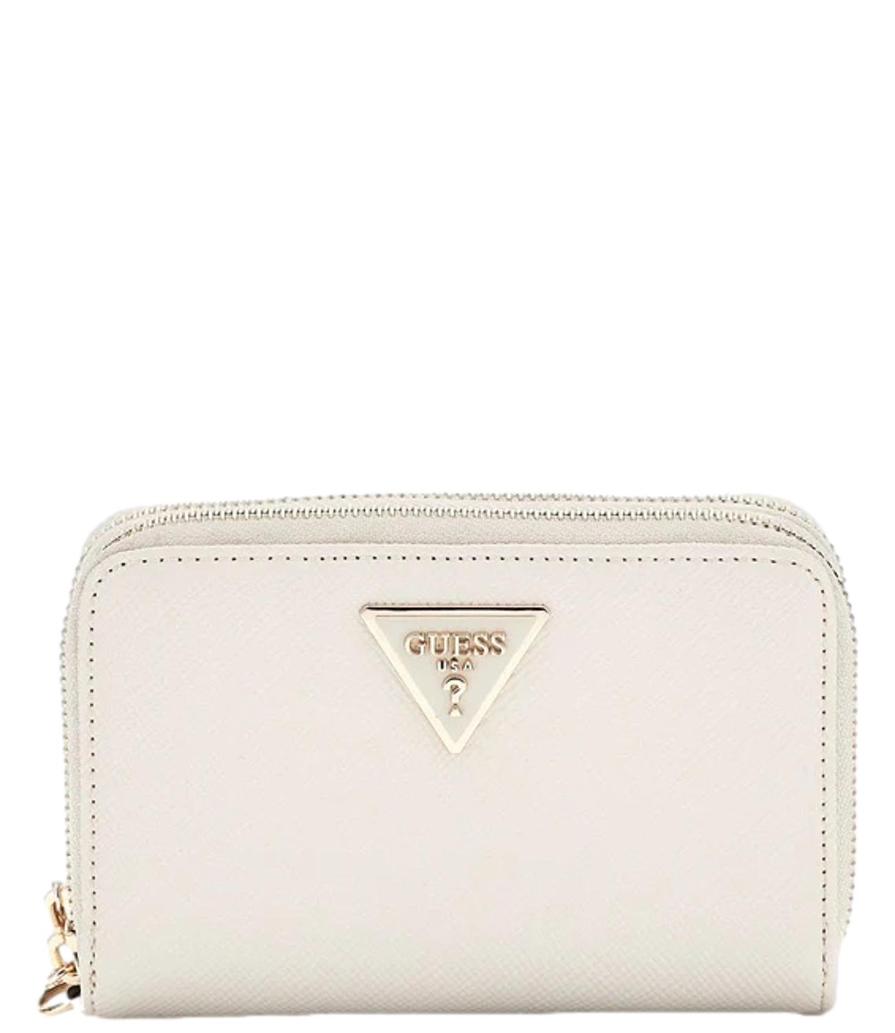 Guess portafoglio bianco donna Laurel medio