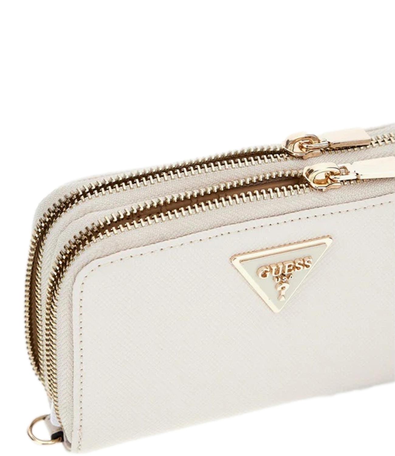 Guess portafoglio bianco donna Laurel medio