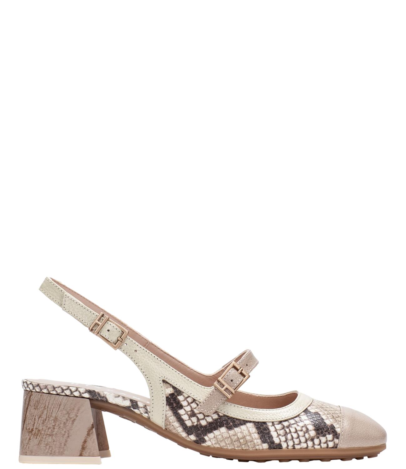 Hispanitas Sandalo Cervo/Taupe/Latte Donna