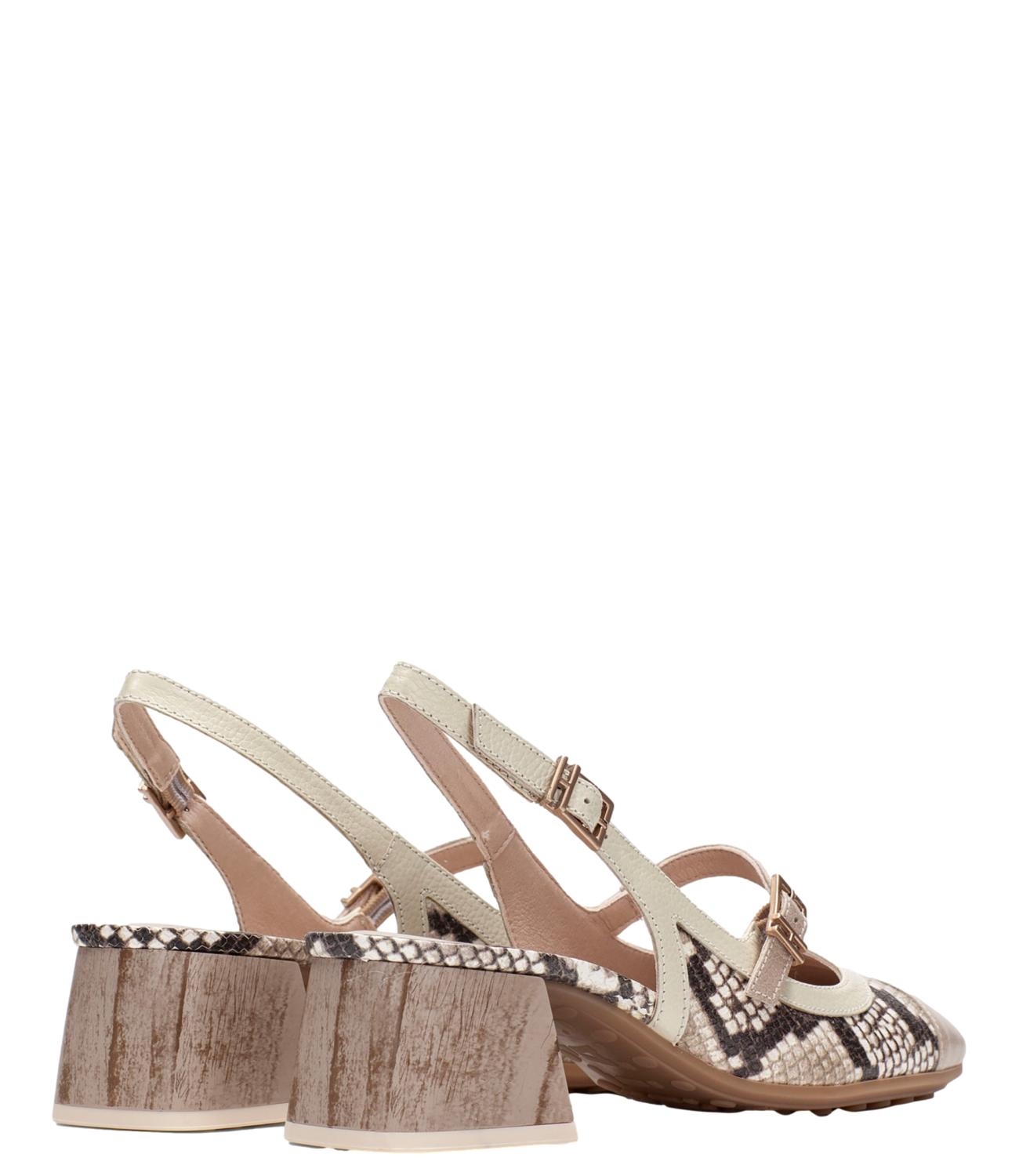 Hispanitas Sandalo Cervo/Taupe/Latte Donna
