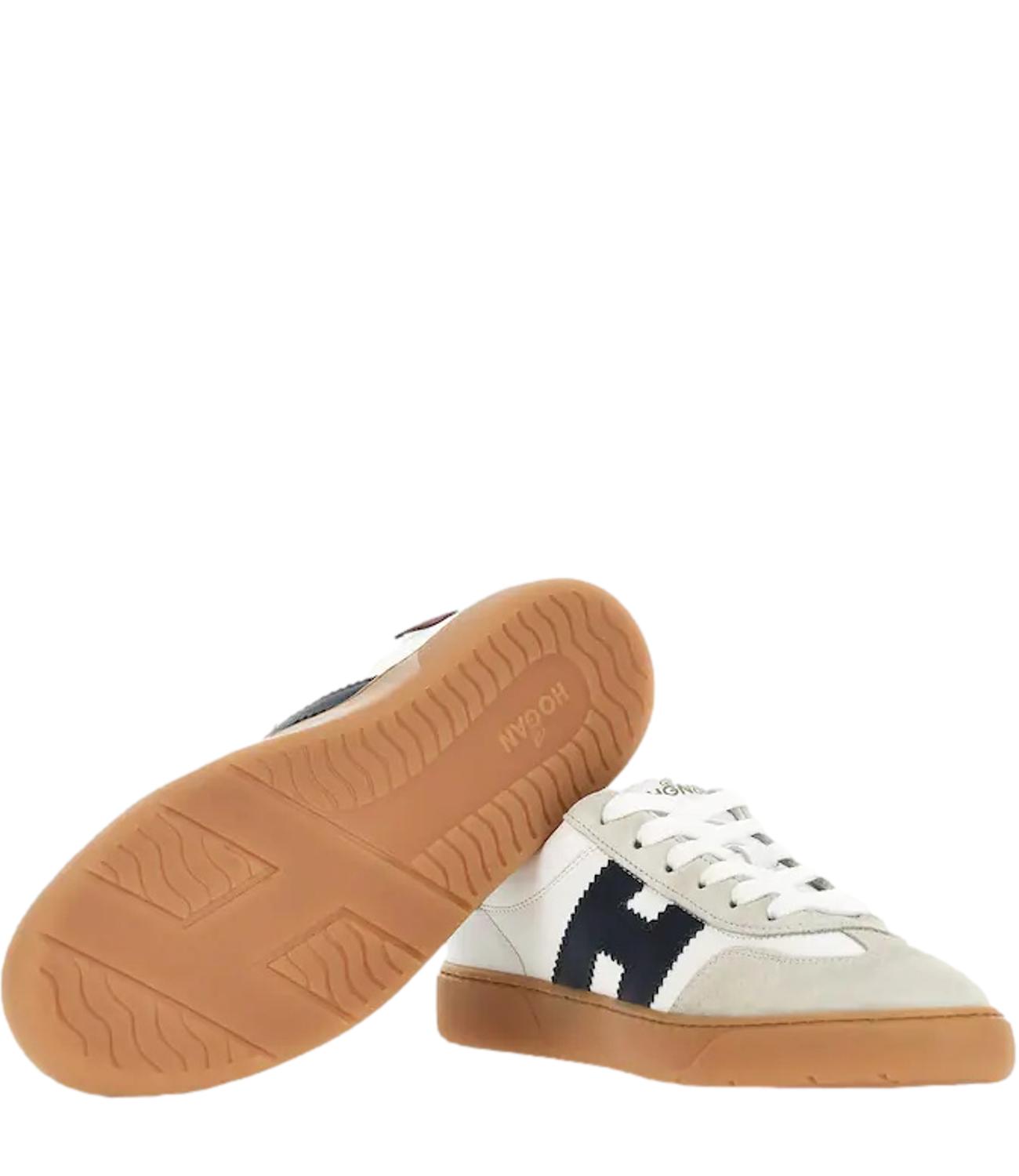 Sneakers Hogan Cool allacciato bianca
