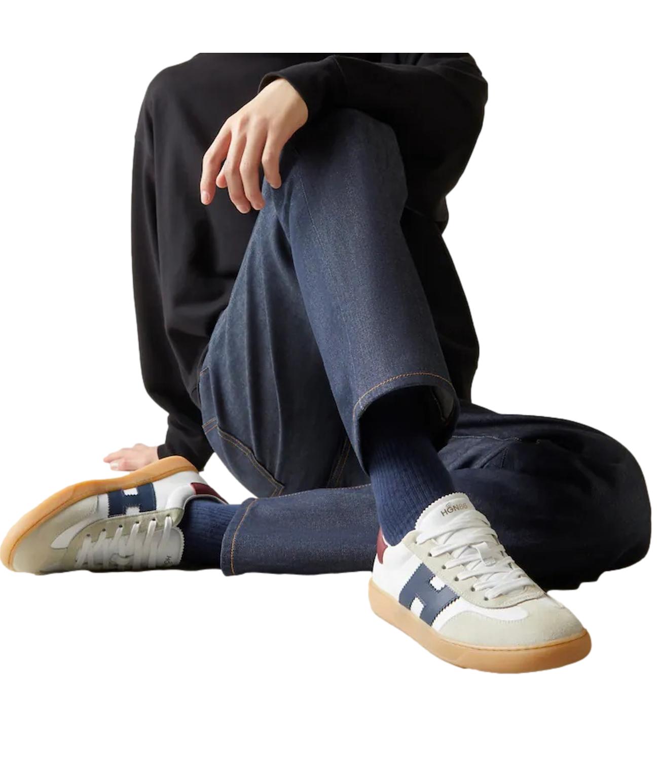 Sneakers Hogan Cool allacciato bianca
