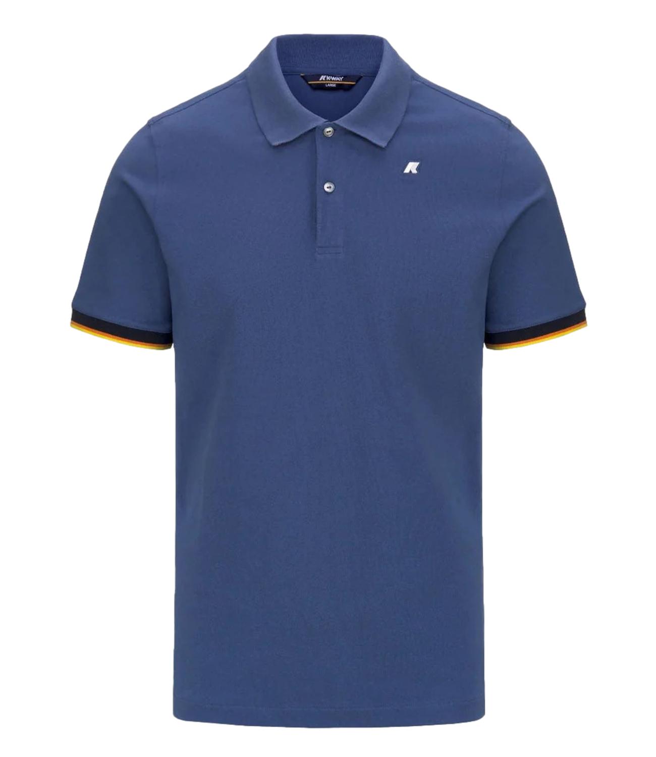 Polo K-way blue deep cobalt Vincent