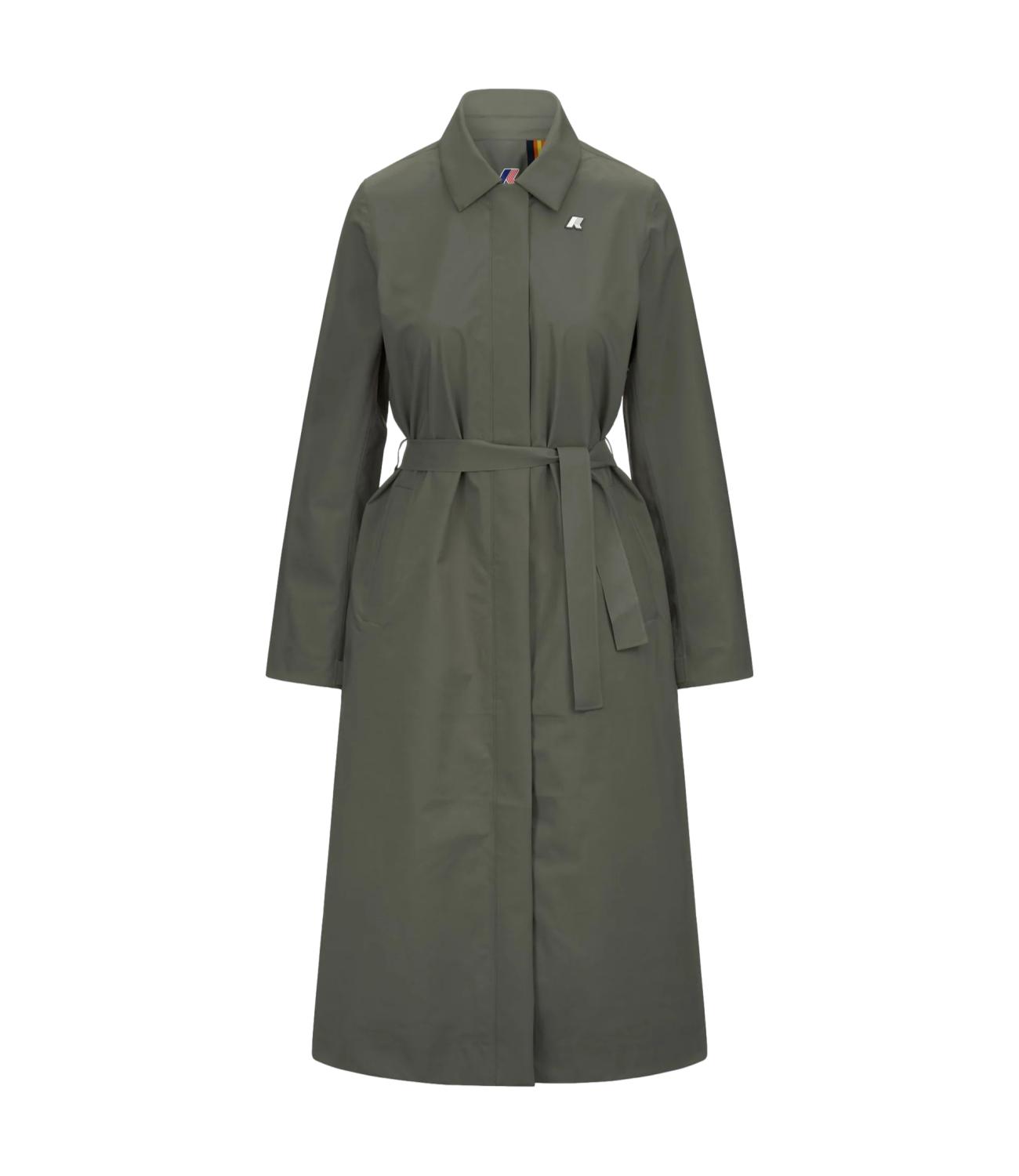 Barbra Stretch verde donna k-way