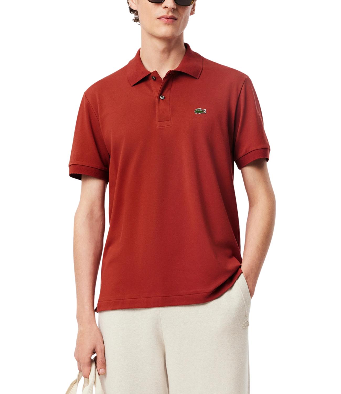 POLO rosso ruggine