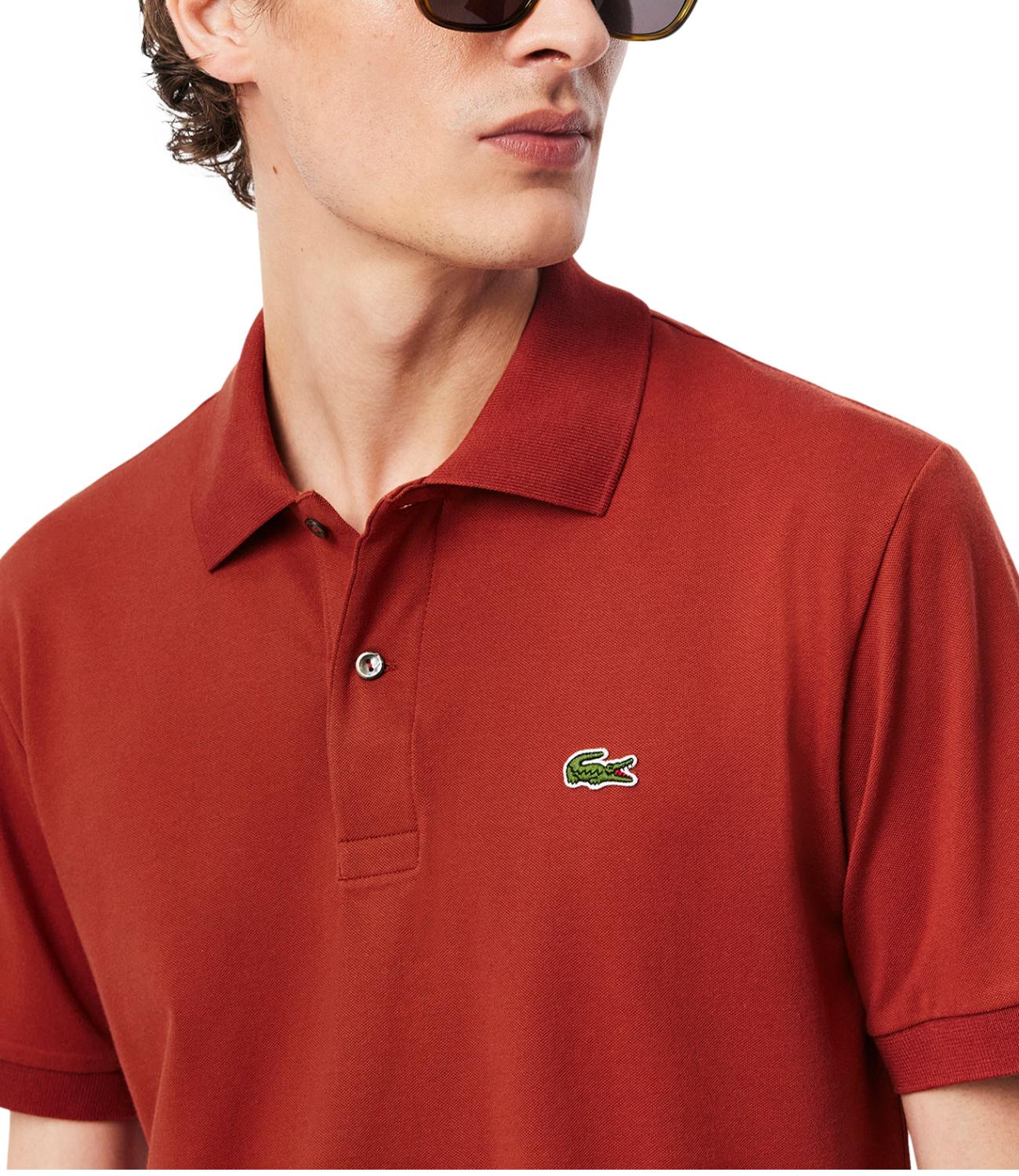 POLO rosso ruggine