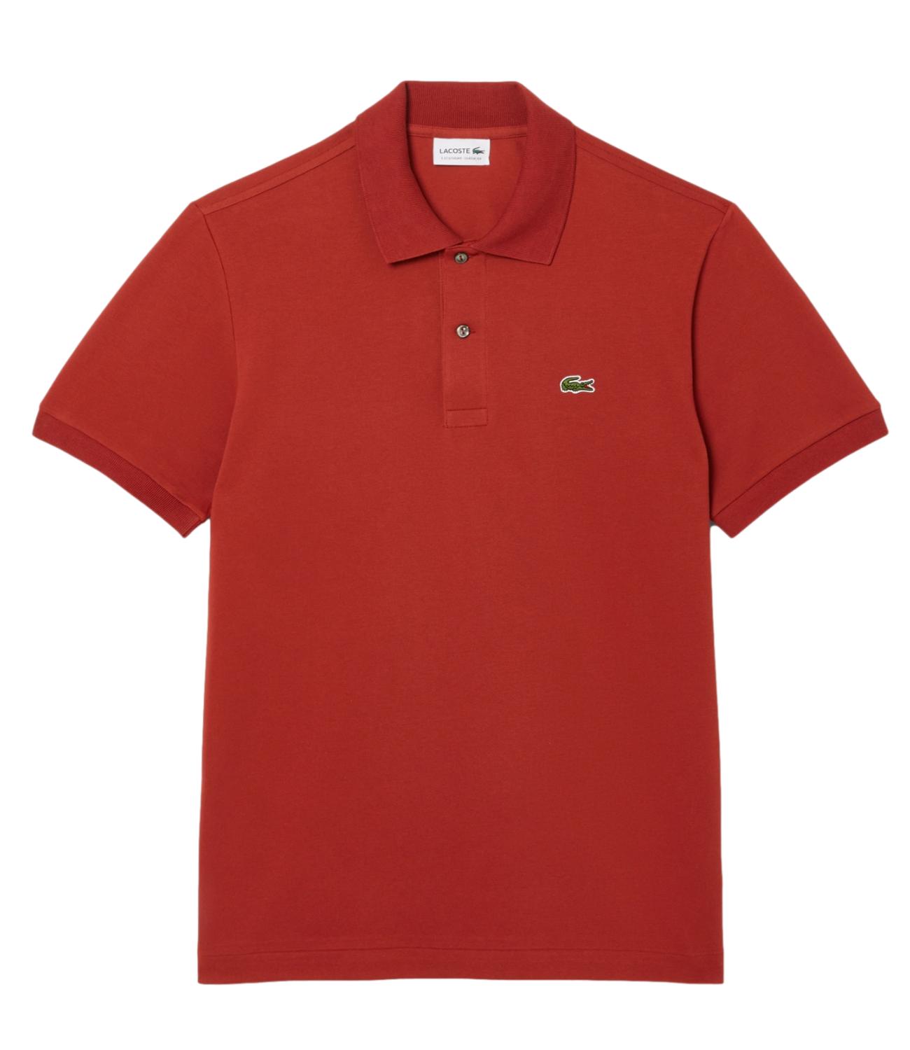 POLO rosso ruggine