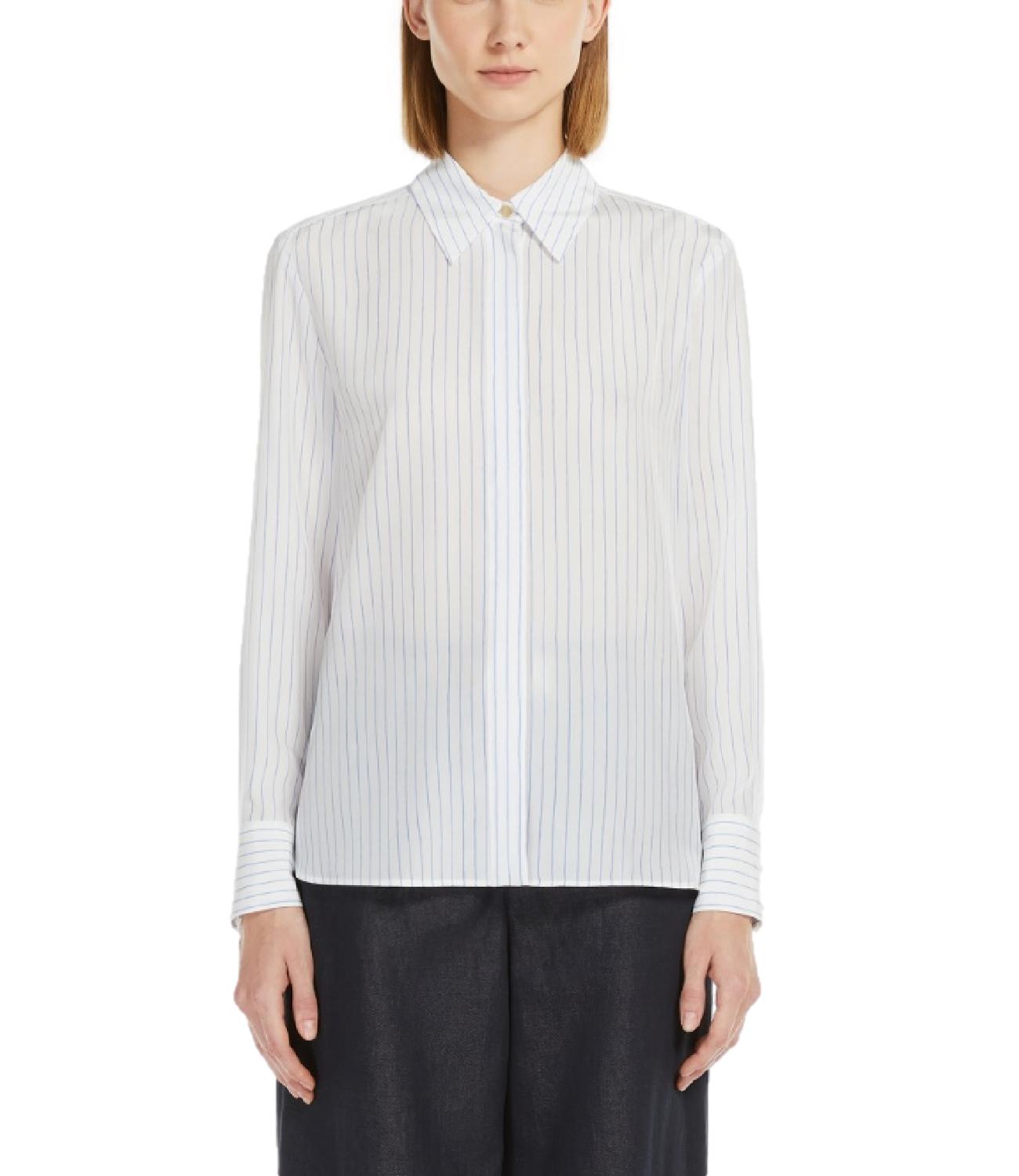 Camicia Max Mara Studio bianca donna in crepe de chine