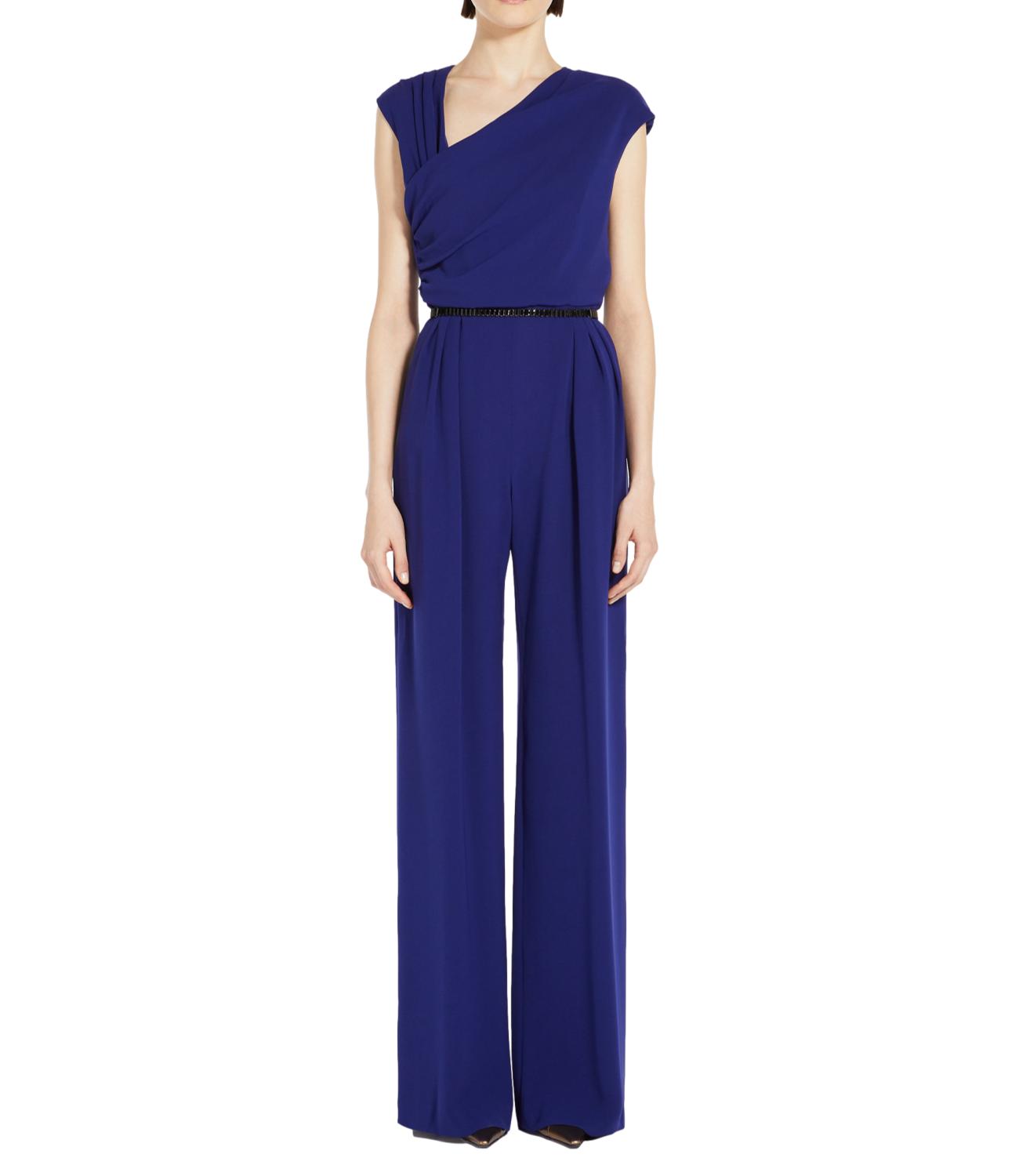 Max Mara Studio tuta FILANTE bluette donna