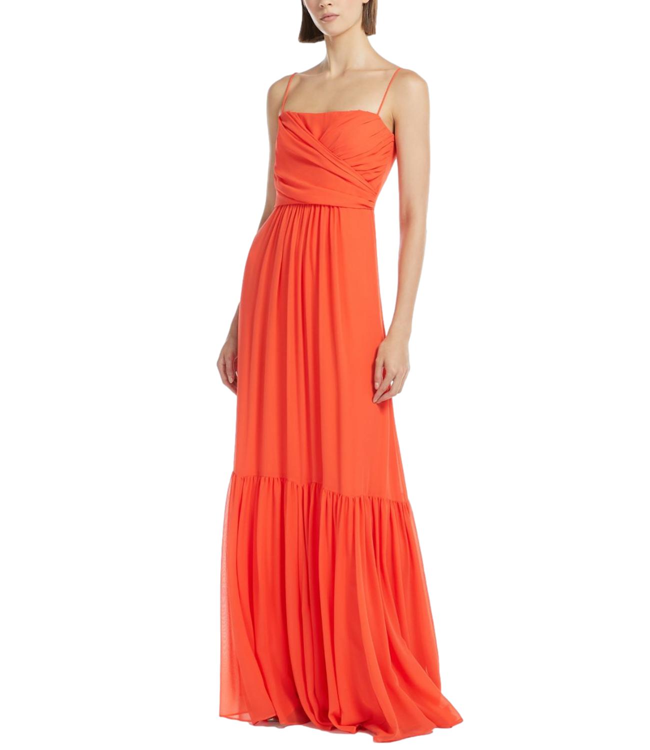Abito drappeggiato in georgette