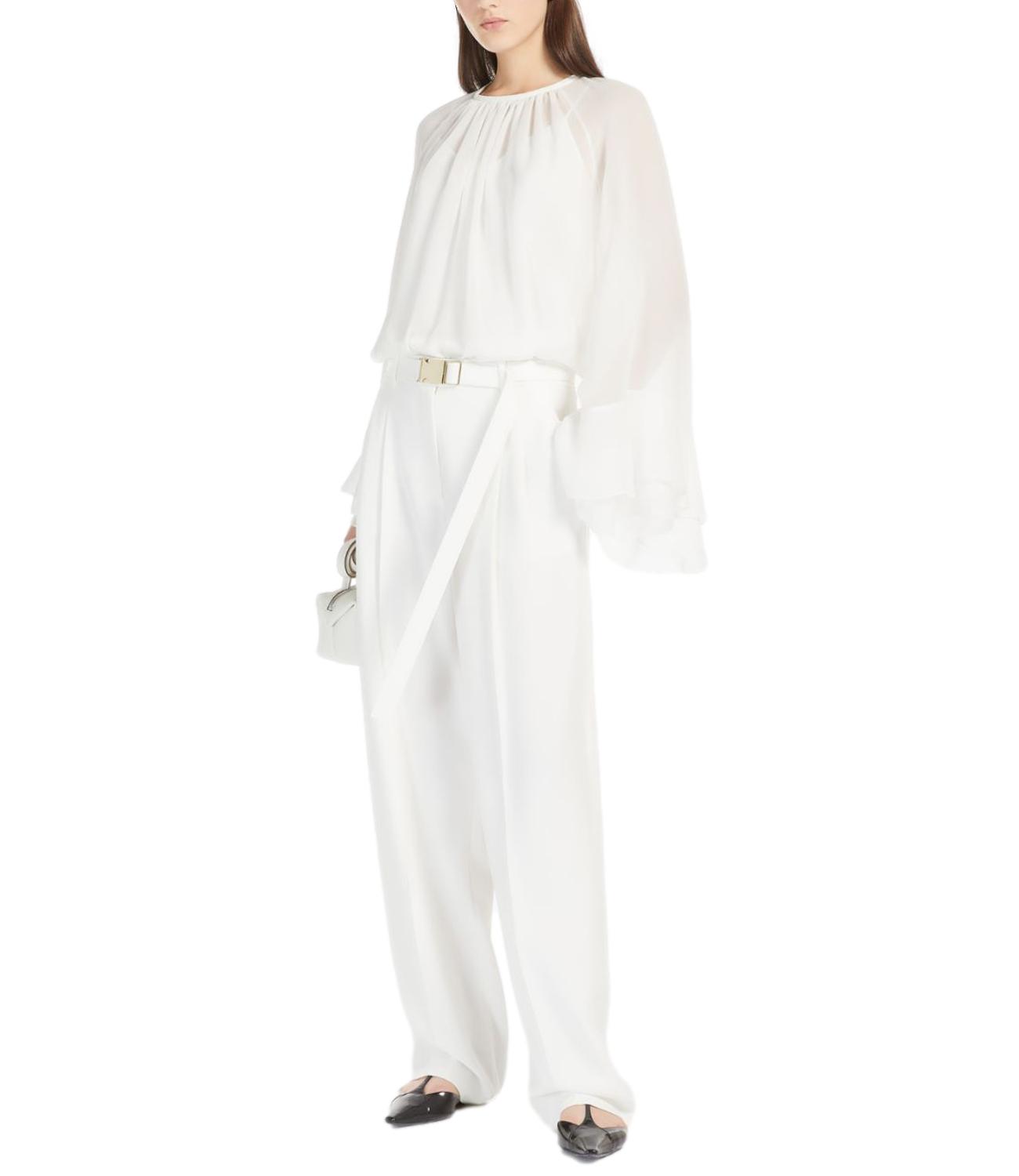 Blusa in georgette di seta