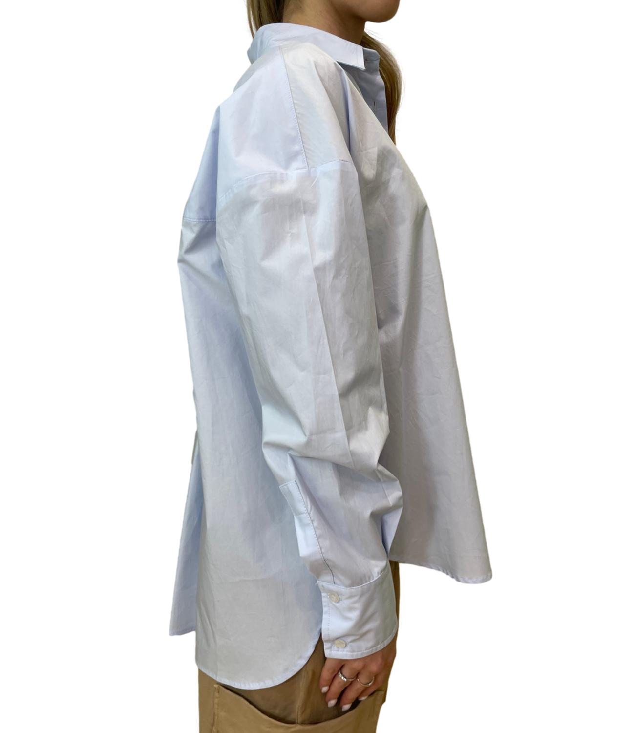 Motel Camicia Oxford Azzurra Donna