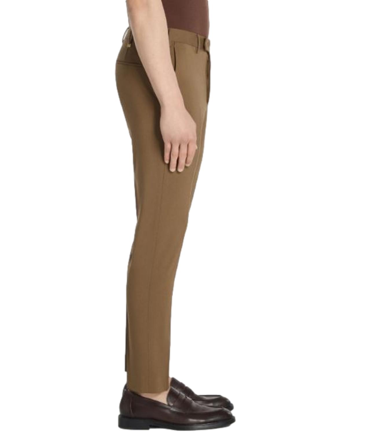 Pantaloni Uomo tabacco in lana