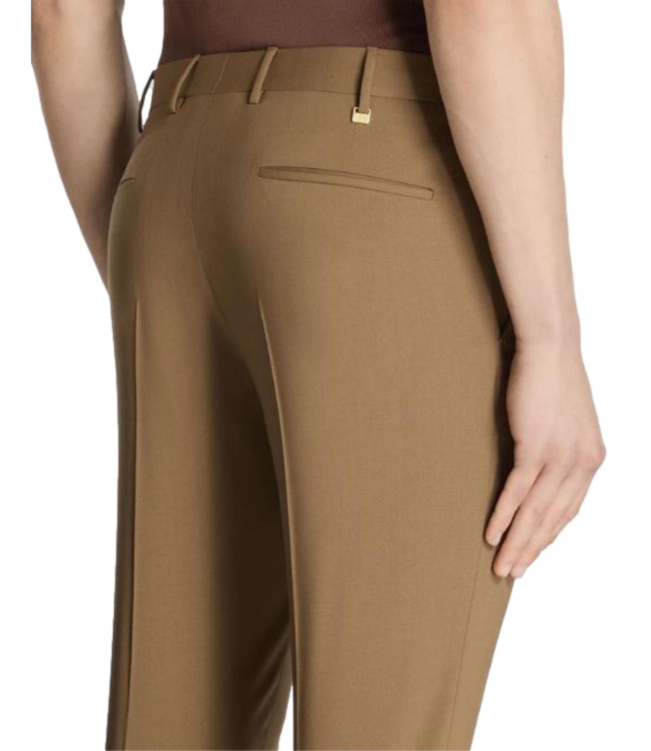 Pantaloni Uomo tabacco in lana
