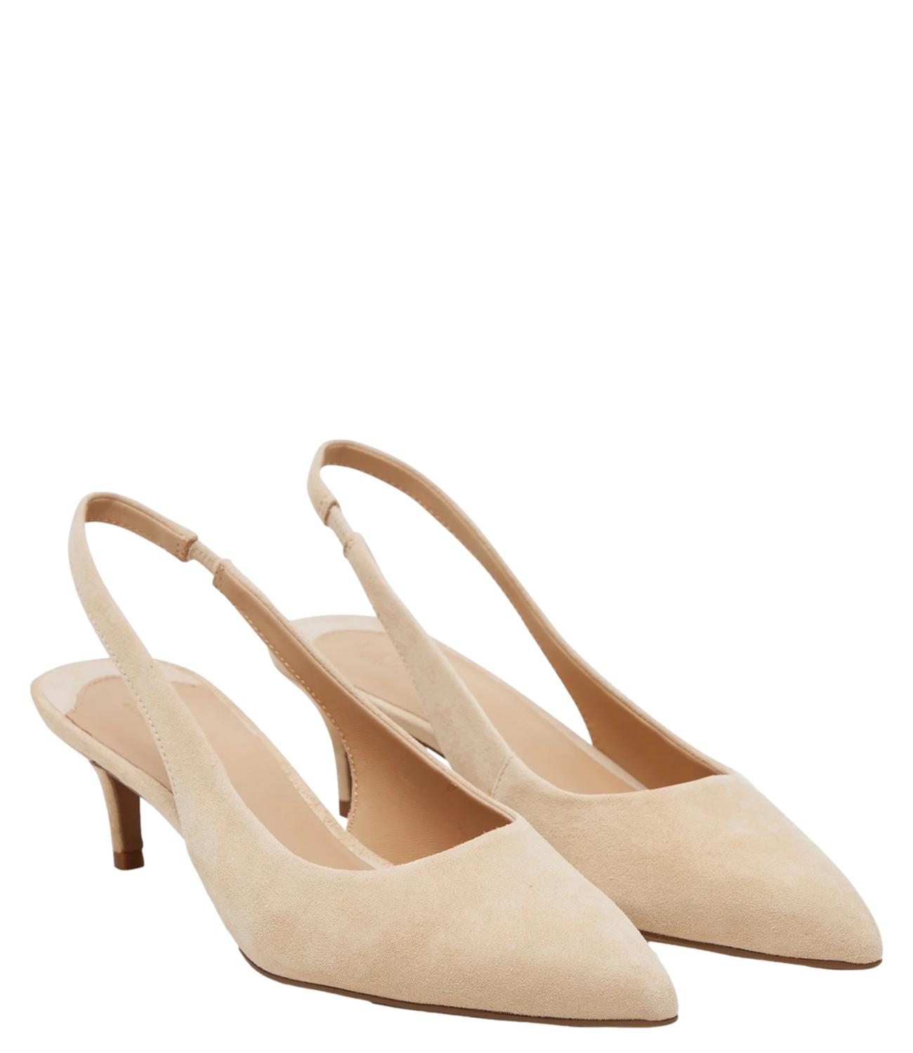 Scarpa donna Ralph Lauren Lolah suede beige