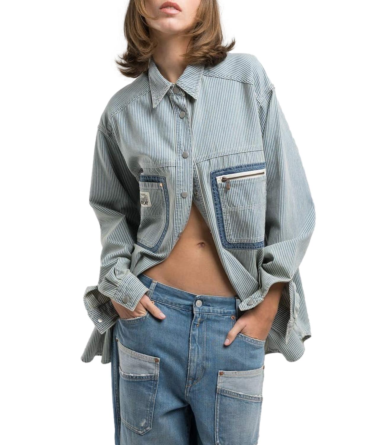 Camicia Replay cotone a righe