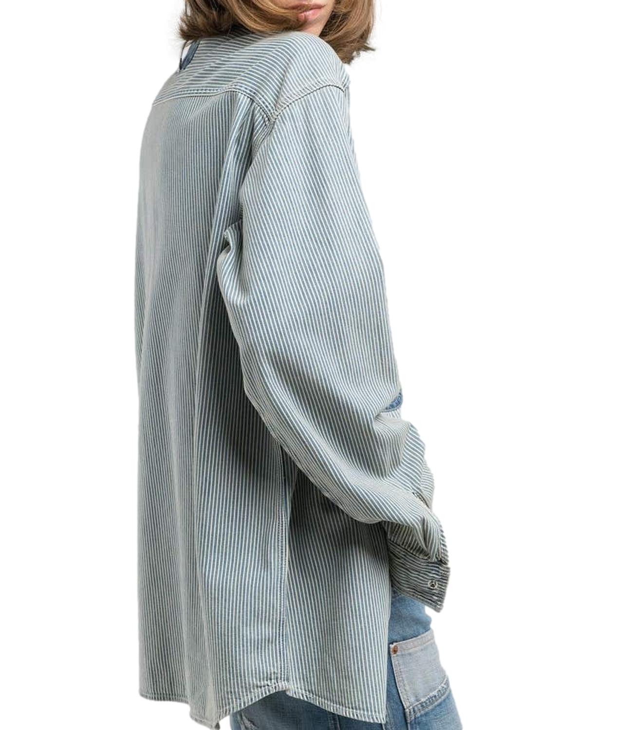 Camicia Replay cotone a righe