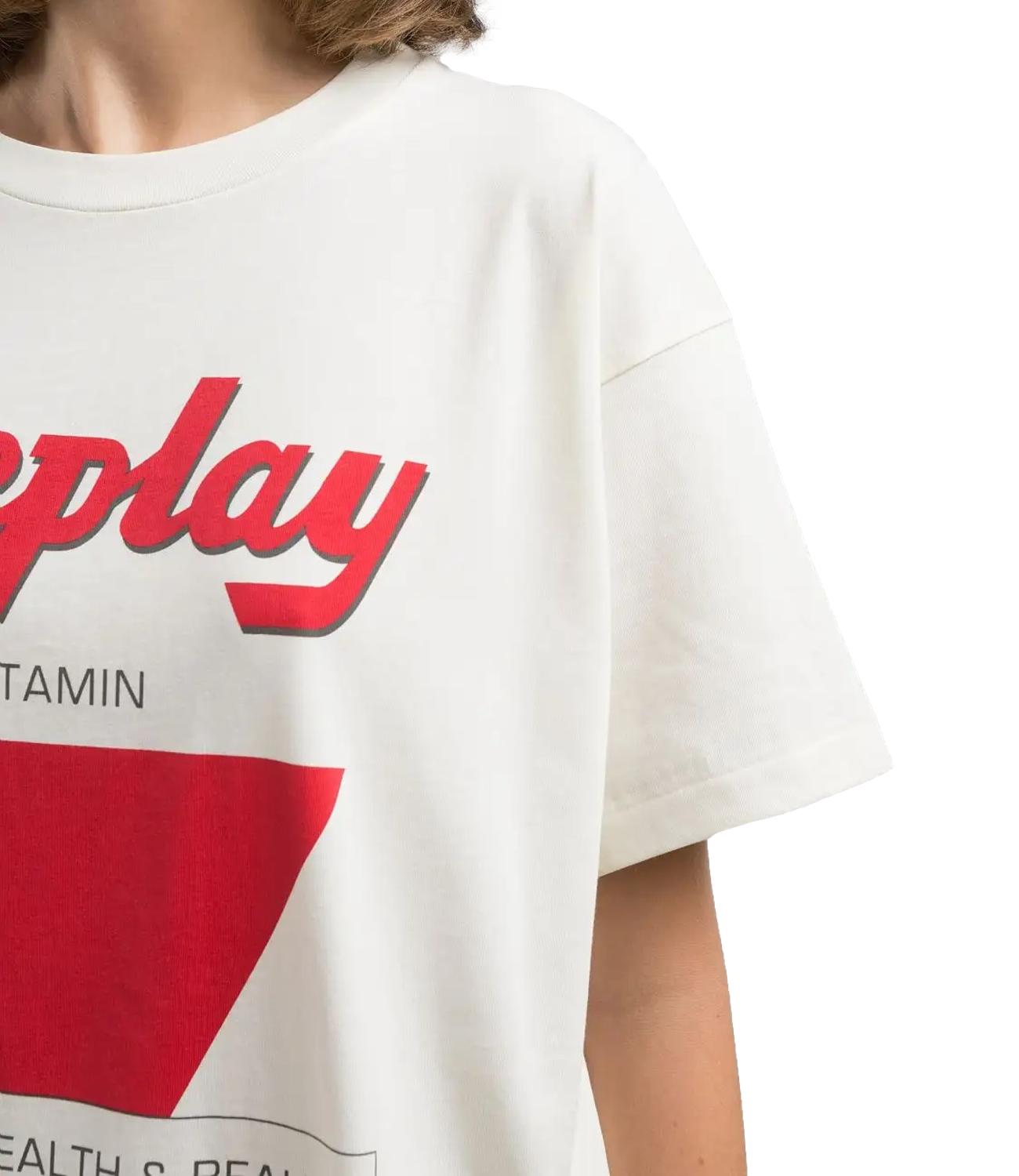 T-shirt Replay donna oversize