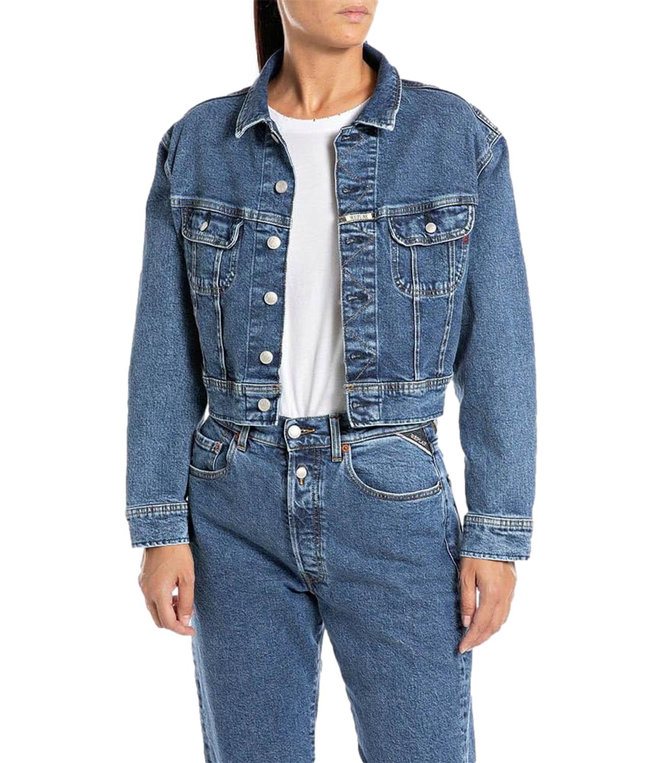 Giacchetto di jeans scuro