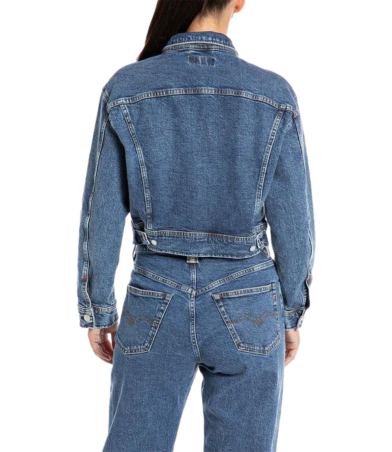 Giacchetto di jeans scuro