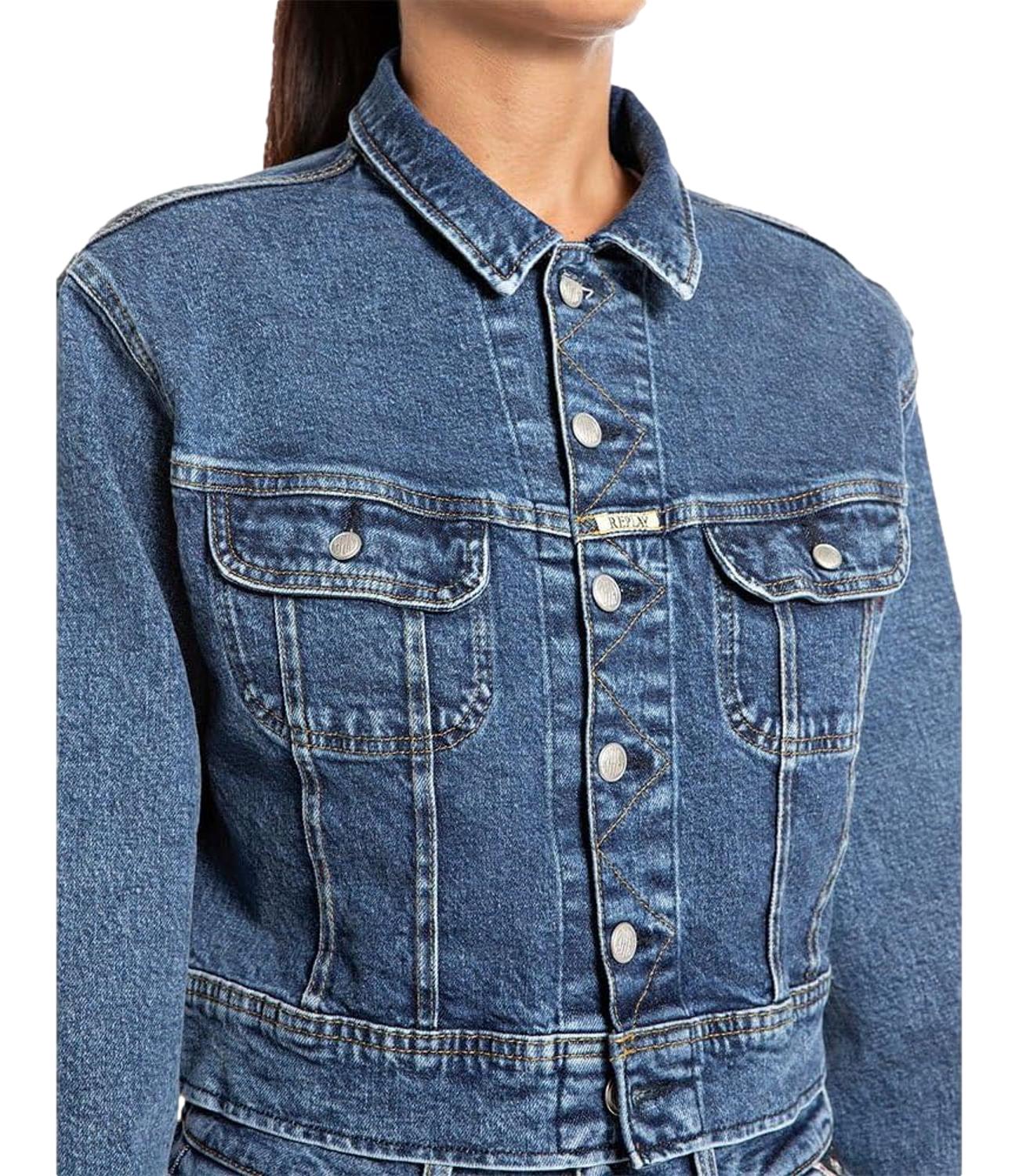Giacchetto di jeans scuro