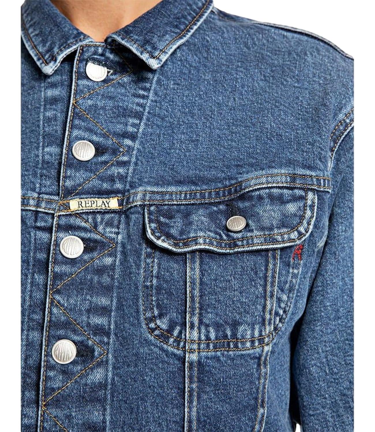 Giacchetto di jeans scuro