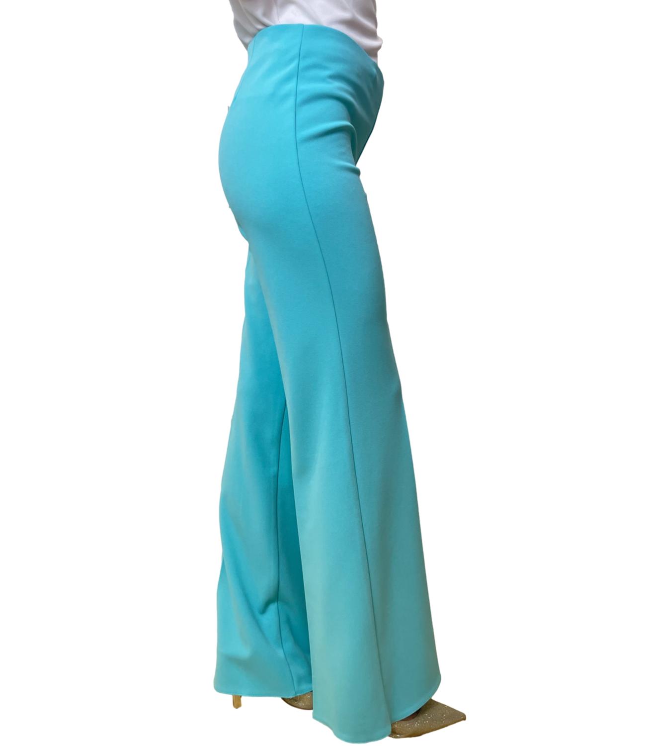 Rinascimento Pantalone Acqua Verde Donna