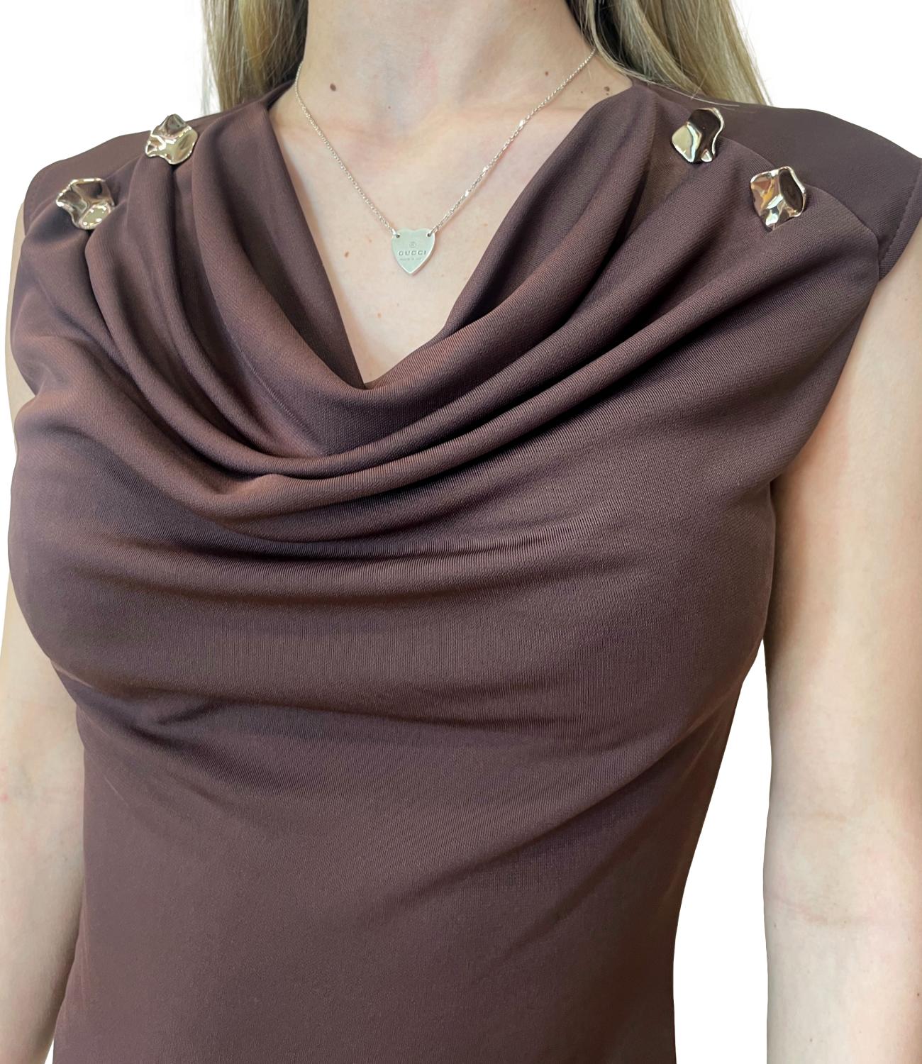Rinascimento Canotta Cioccolato Donna