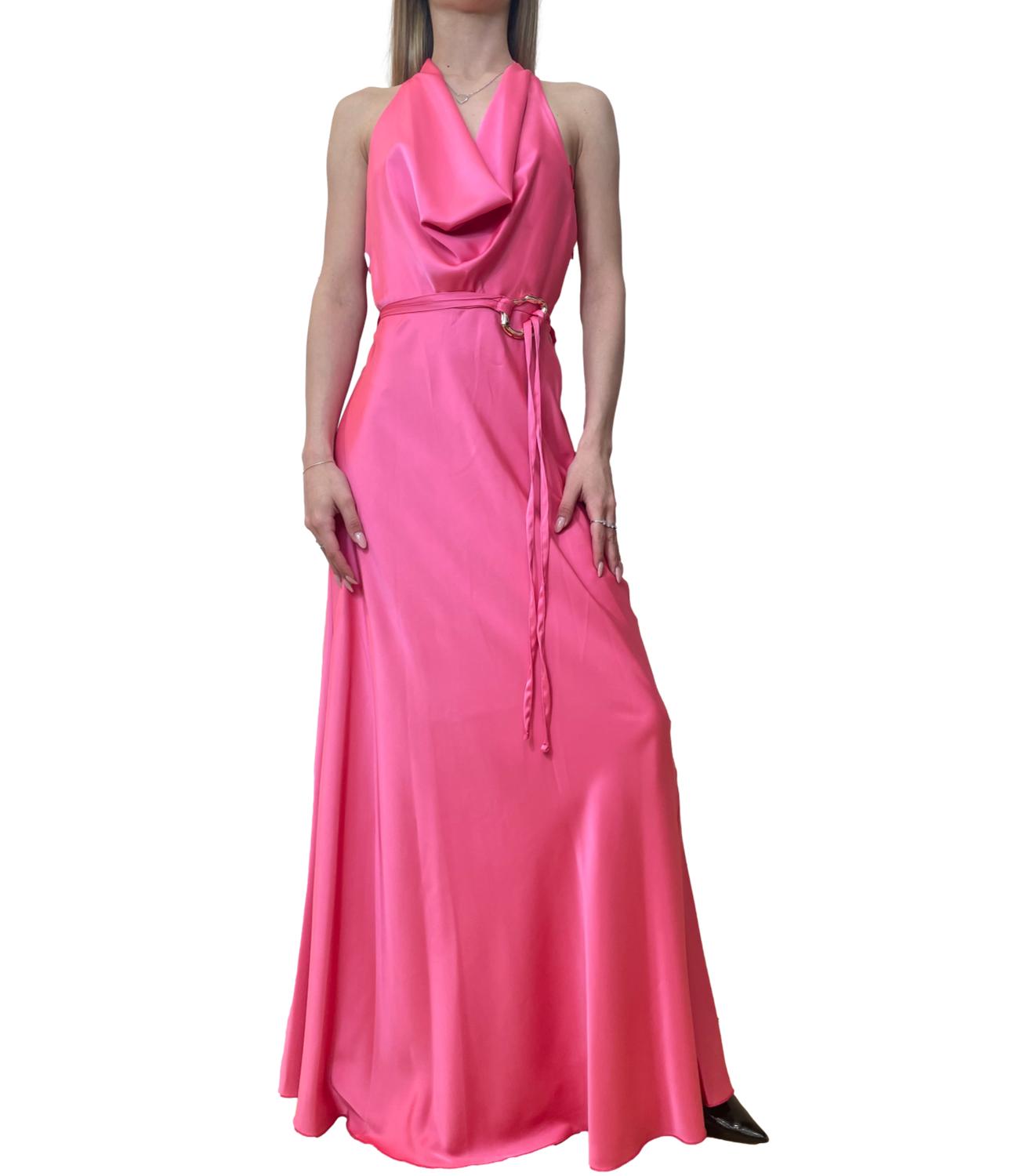 Rinascimento Abito Rosa Camelia Donna